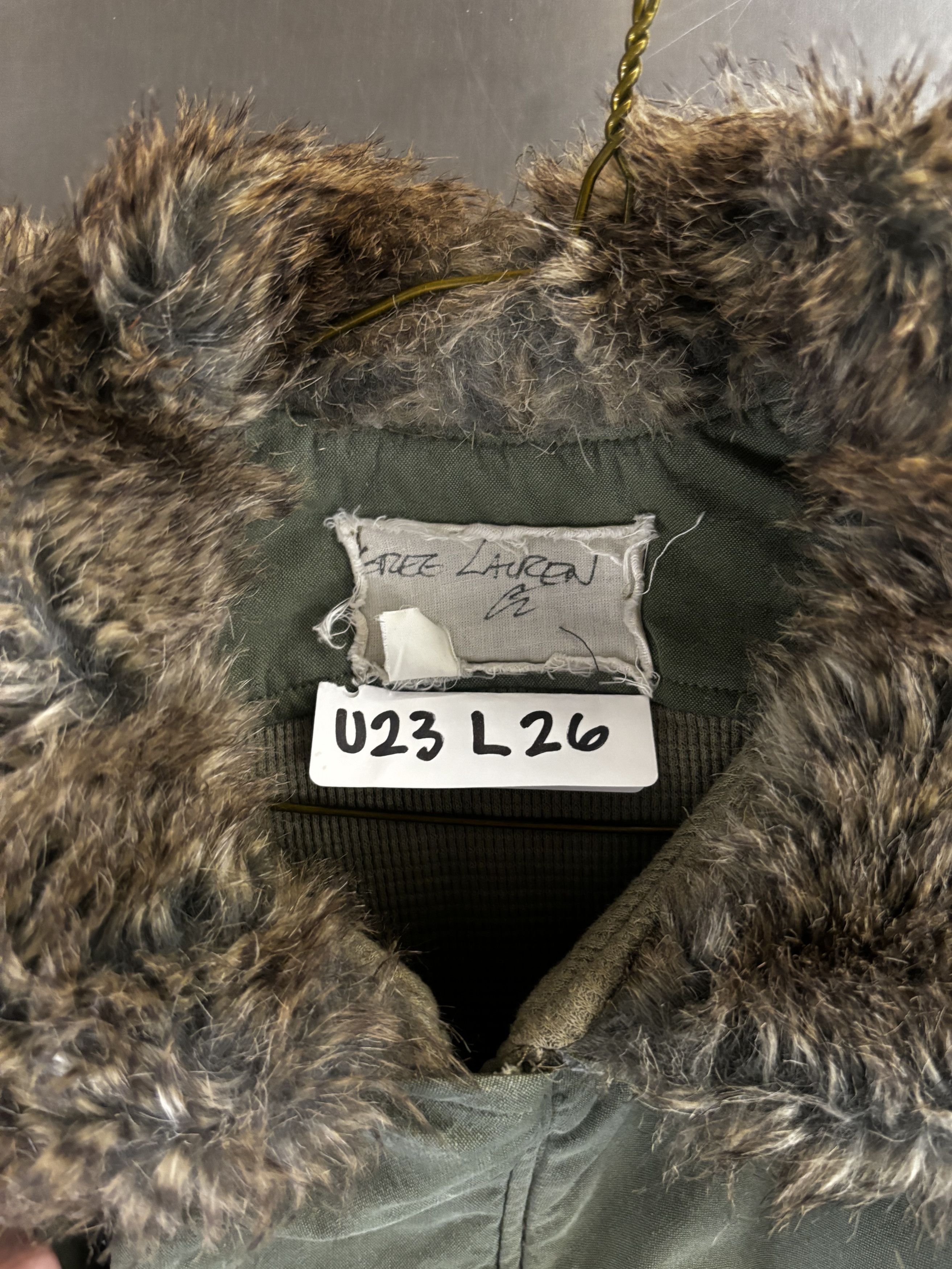 Greg Lauren *SAMPLE GREG LAUREN ARMY TENT SNORKEL FLIGHT JACKET VINTAGE Size US M / EU 48-50 / 2 - 6 Thumbnail