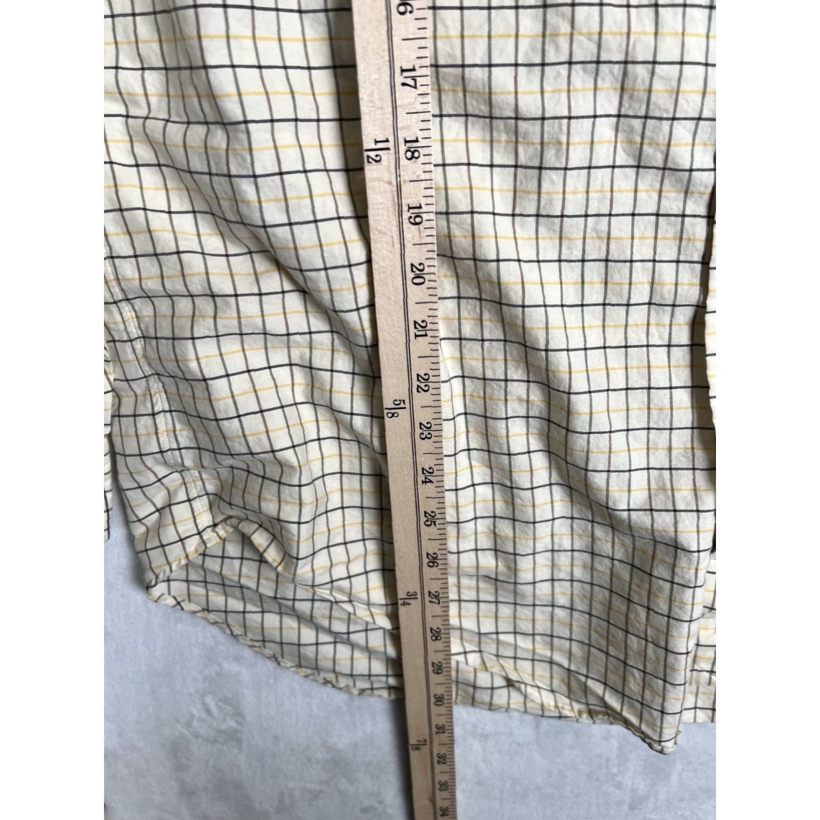 Polo Ralph Lauren Polo Ralph Lauren Long Sleeve Button Up Shirt Size L Plaid Yellow Mens Classic Preppy Casual Shirt Size US L / EU 52-54 / 3 - 3 Thumbnail