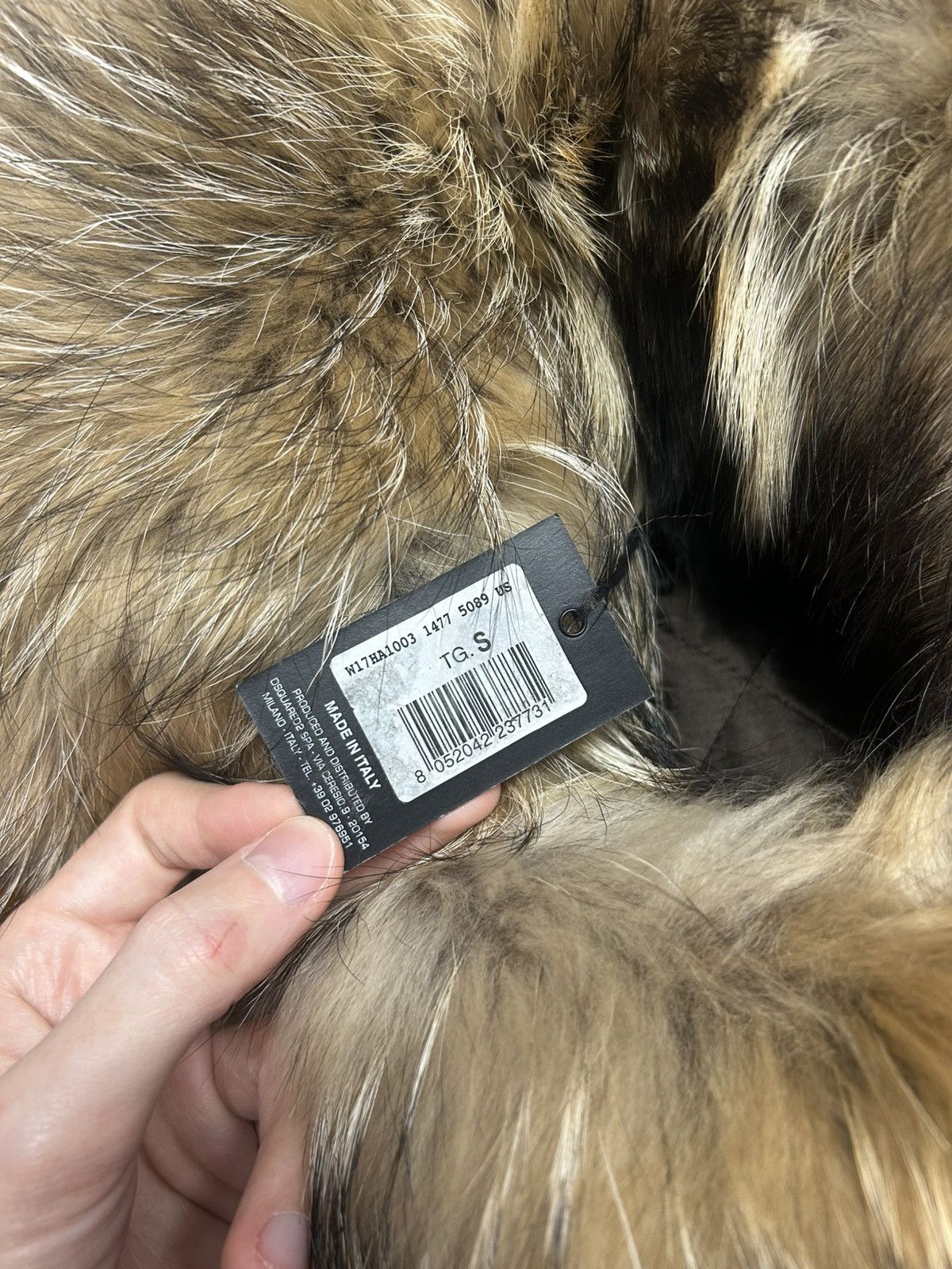 Dsquared2 Dsquared2 Oversized Fur Trapper Hat Size ONE SIZE - 16 Thumbnail