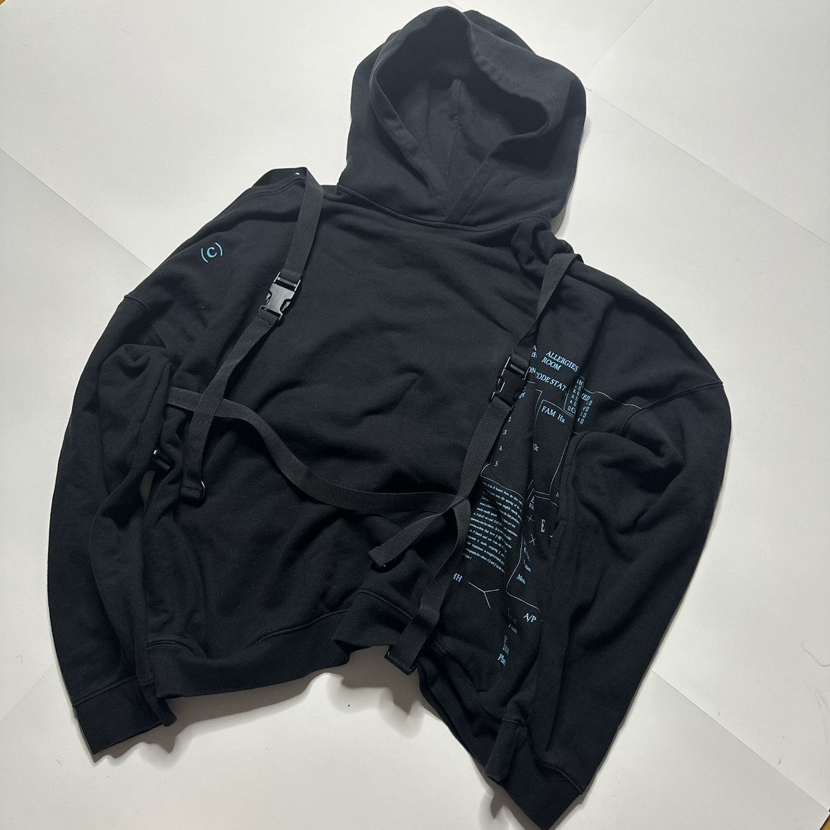 image of C2H4 Hoodie in Black, Men's (Size Medium)