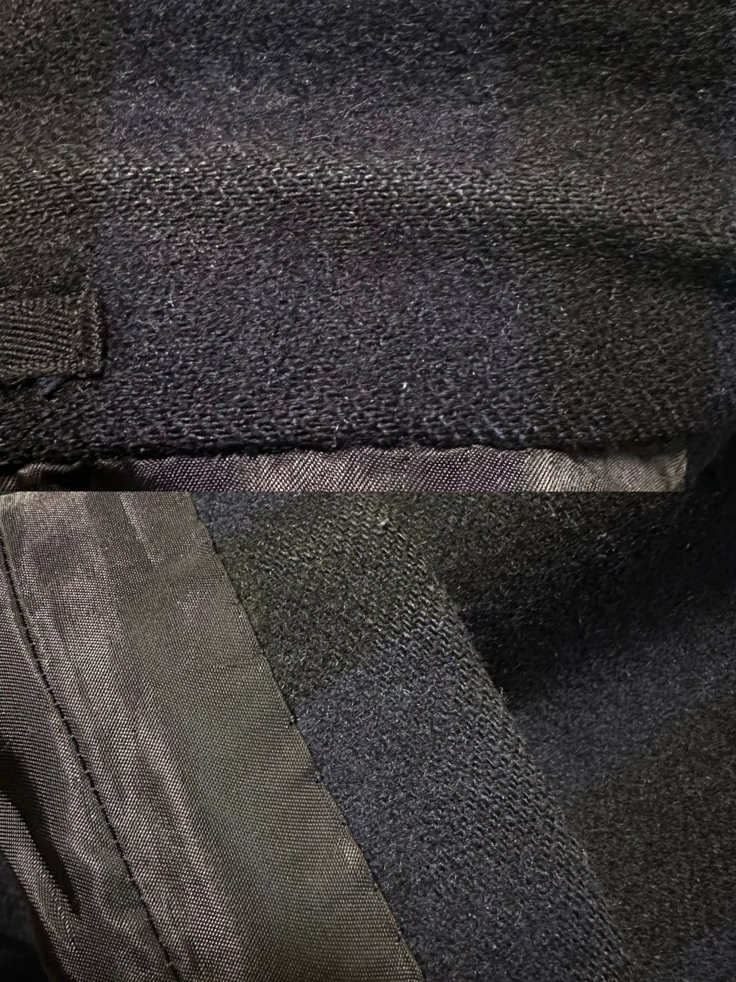 Yohji Yamamoto Yohji Yamamoto Y‘s Relaxed Wool Stripe Blazer Navy-Black Size US S / EU 44-46 / 1 - 5 Thumbnail