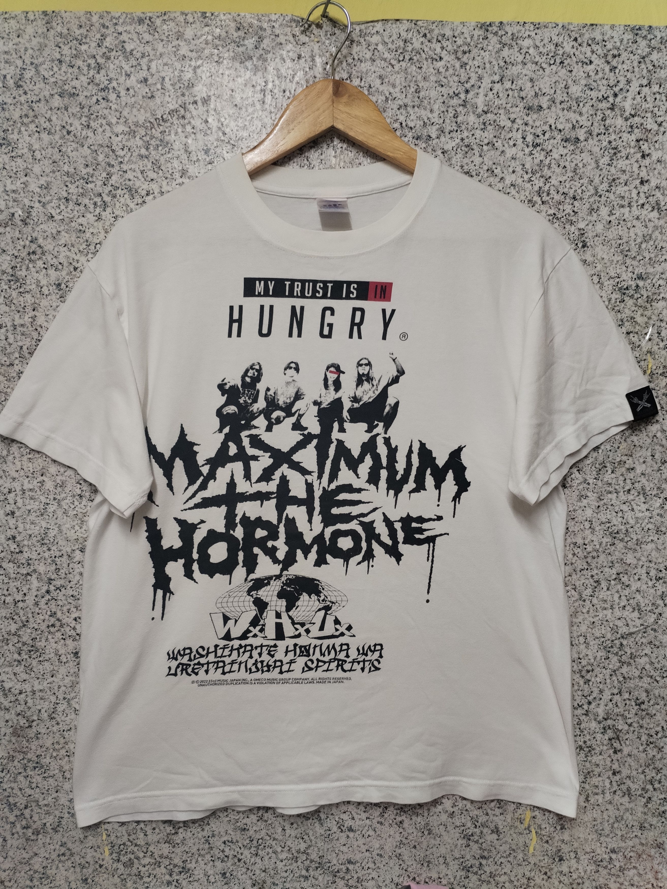 MAXIMUM THE HORMONE Tシャツ Lサイズ Maximum the Hormone Tシャツ Lサイズ ブラック - メルカリ