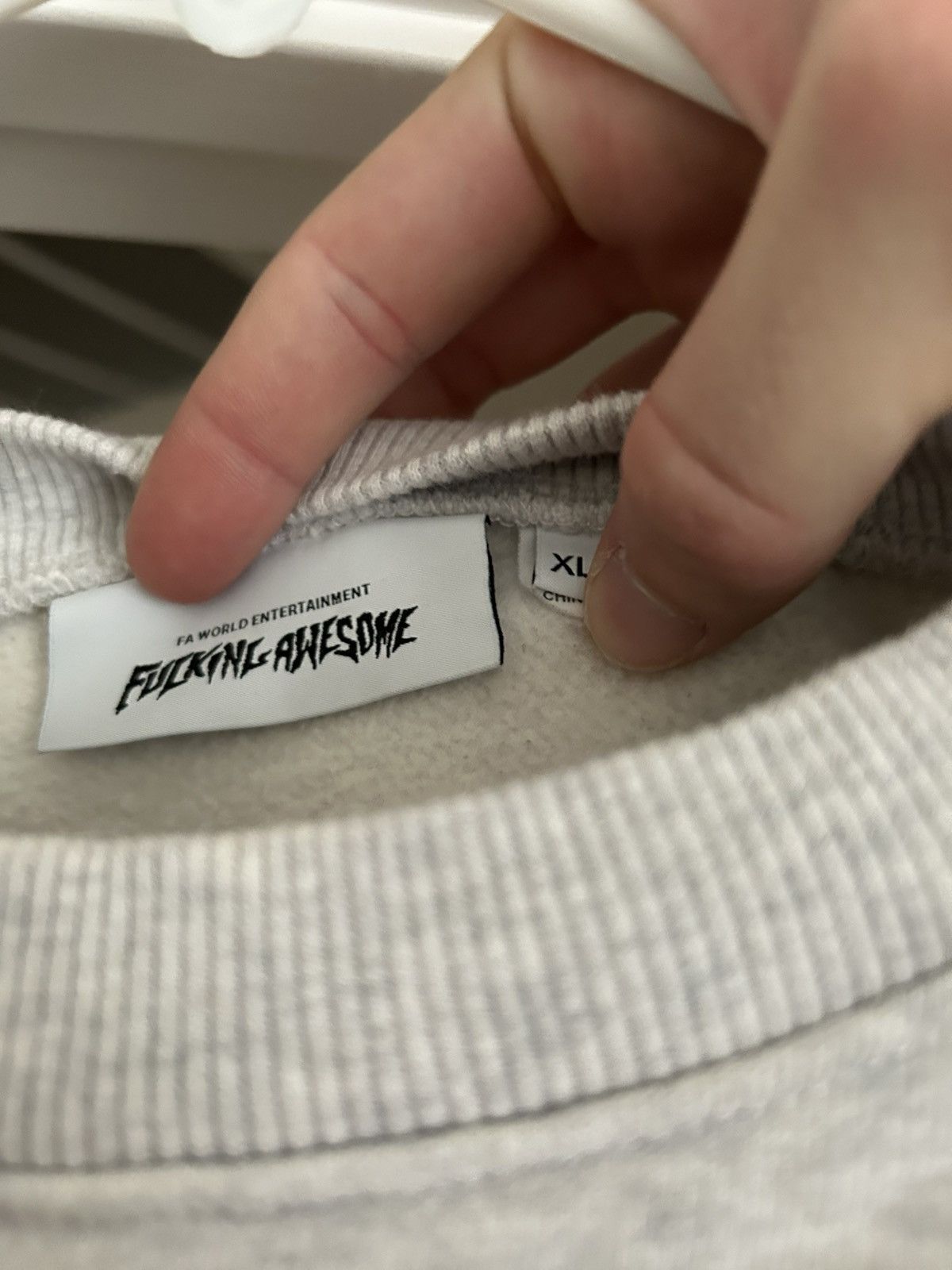 Fucking Awesome Fucking awesome out line crewneck blue purple logo Size US XL / EU 56 / 4 - 2 Thumbnail