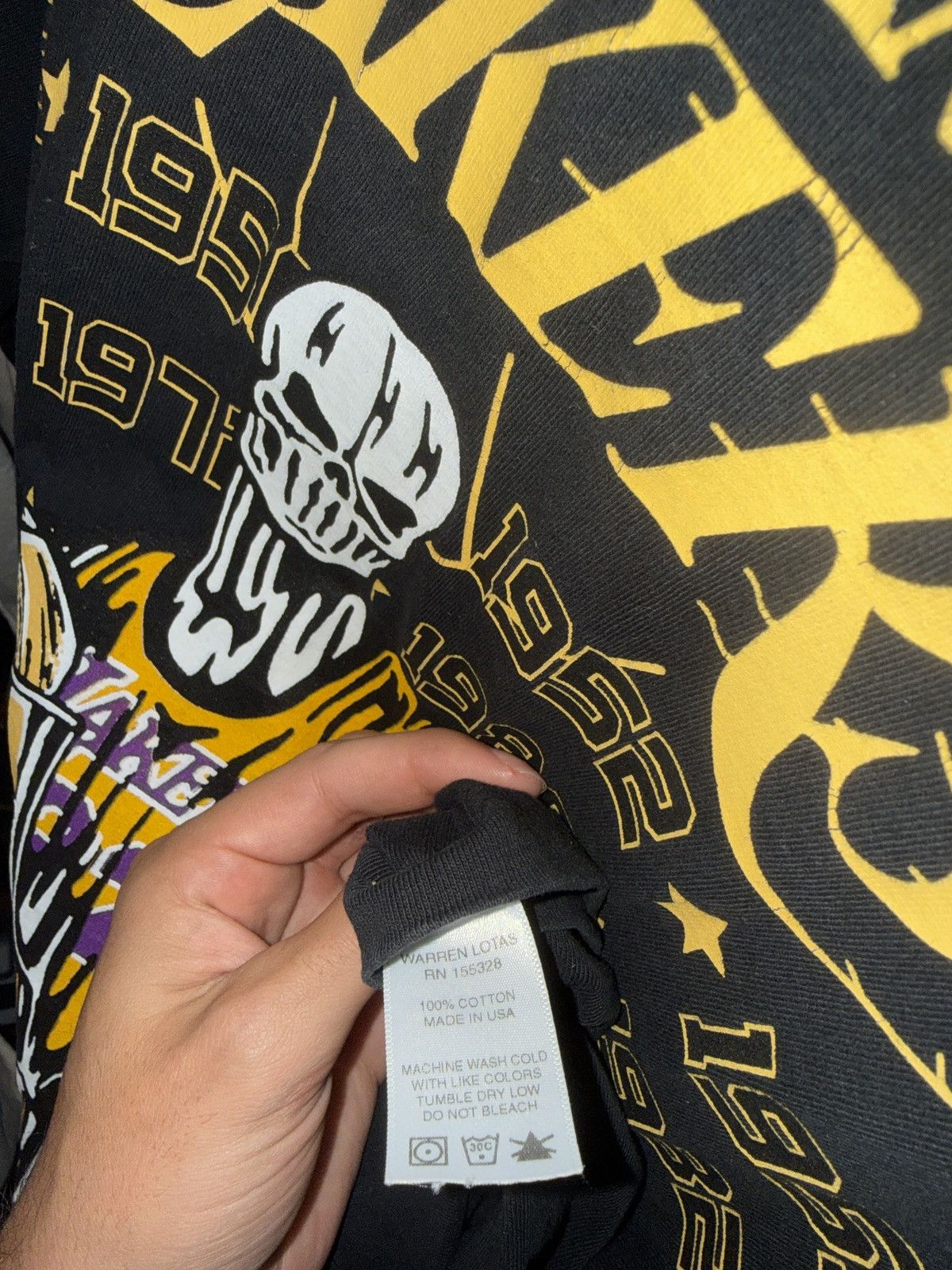 Warren Lotas Warren Lotas Lakers 2020 Championship LS Size US L / EU 52-54 / 3 - 6 Thumbnail