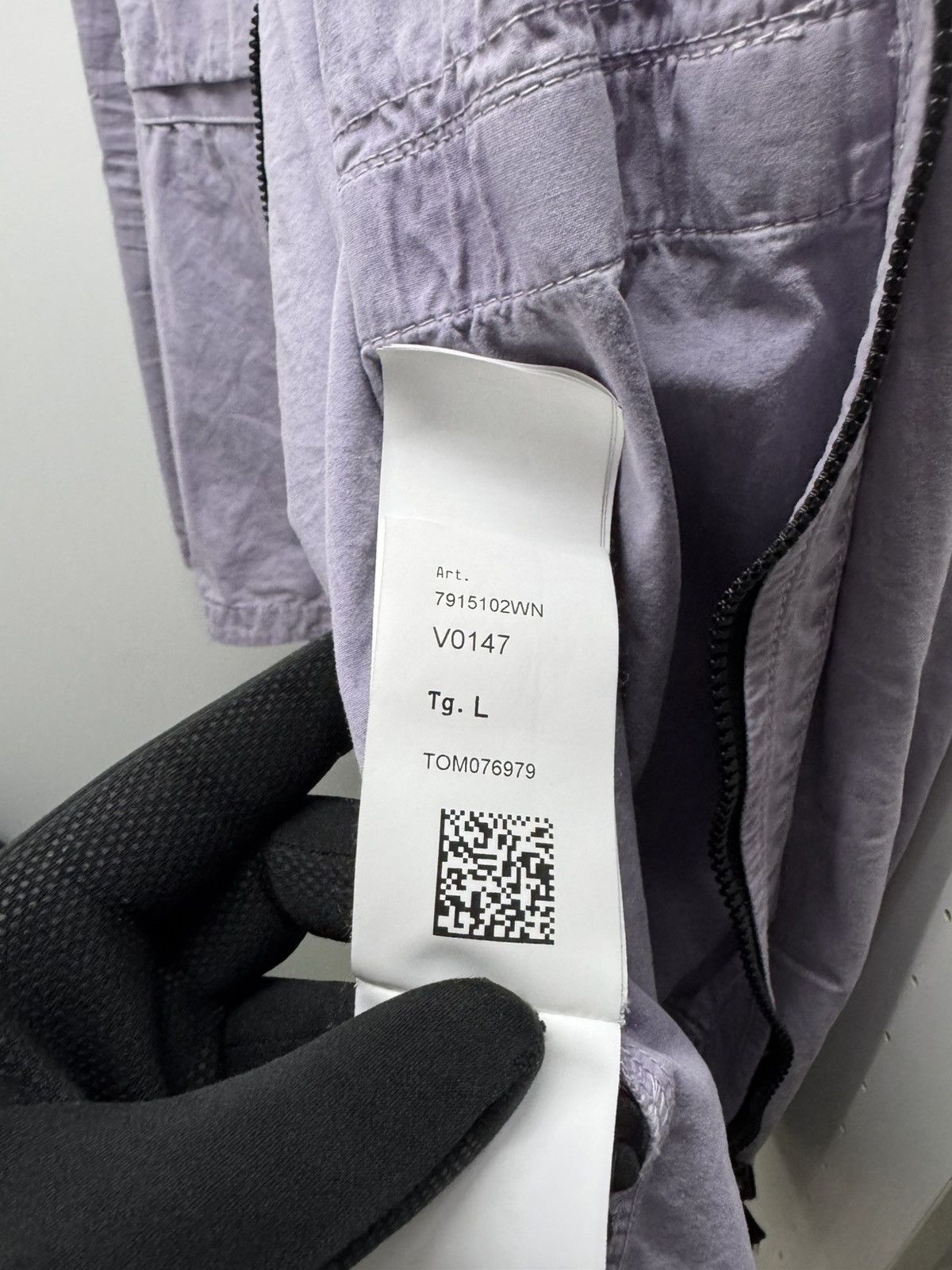 Stone Island STONE ISLAND GARMENT DYED TWO POCKET ZIP OVERSHIRT Size US L / EU 52-54 / 3 - 9 Thumbnail