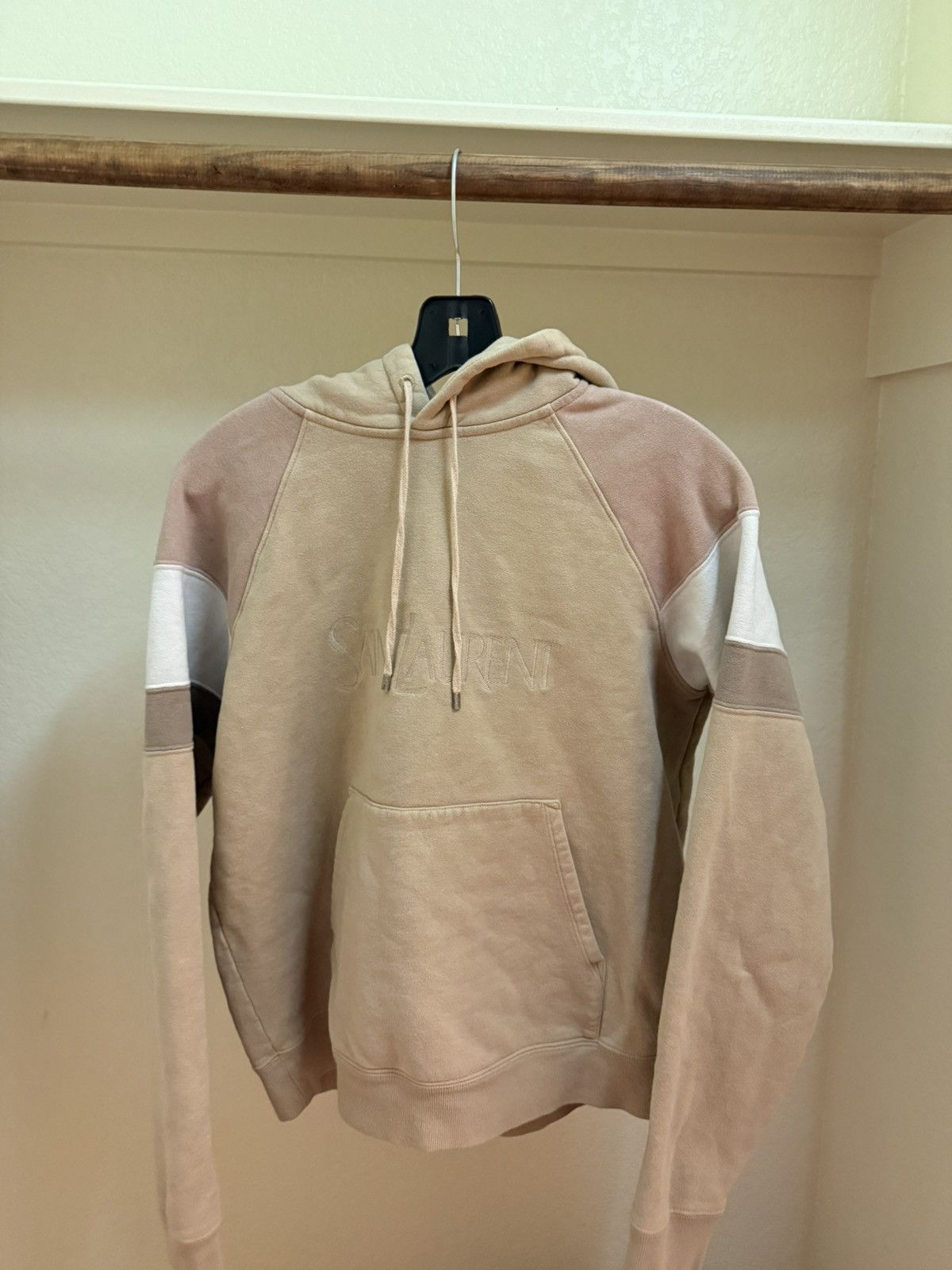 Saint Laurent Paris Saint Laurent Paris Logo Hoodie Size US S / EU 44-46 / 1 - 4 Thumbnail