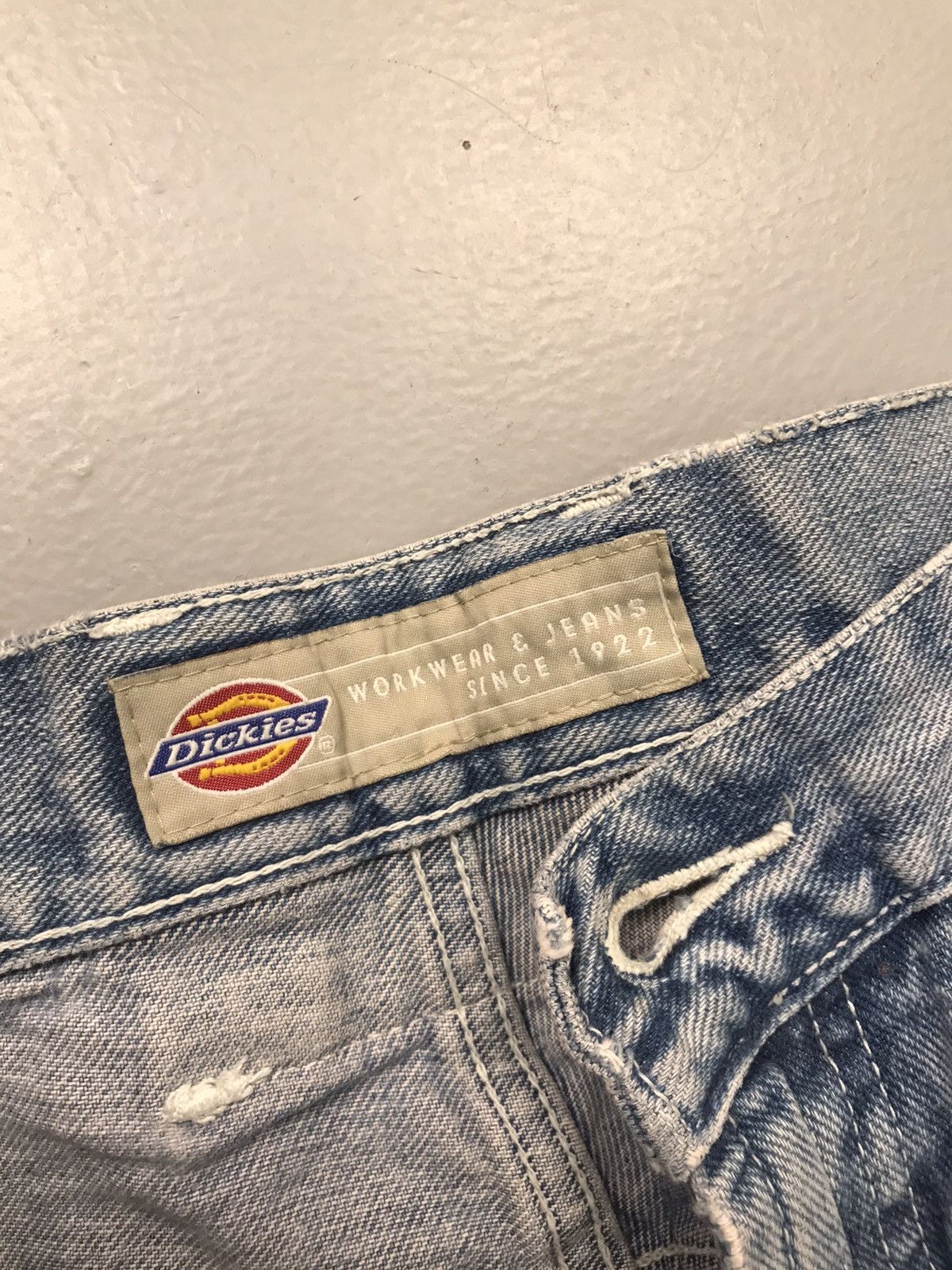 Dickies Vintage dickies big daddy damaged denim Size US 34 / EU 50 - 7 Thumbnail