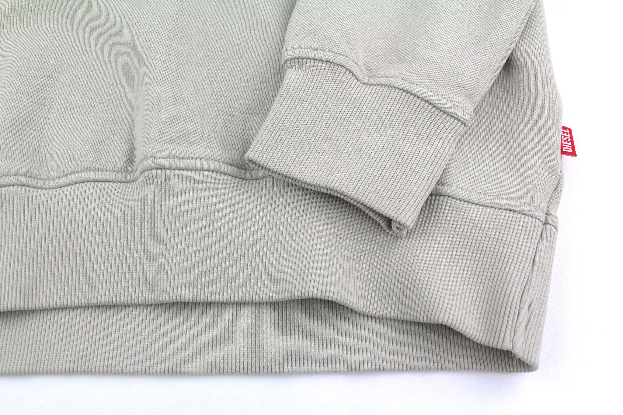 Diesel S-GINN-HOOD-E2 M Grey Oversized Hoodie 40109 Size US M / EU 48-50 / 2 - 5 Thumbnail