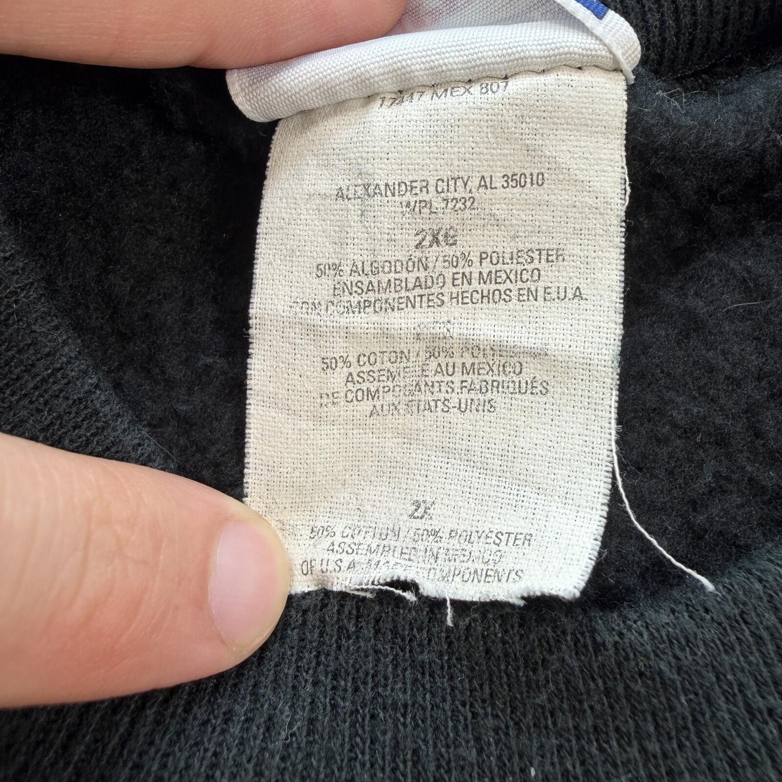 Jerzees Vintage 90s Gettysburg Embroidered Crewneck Sweatshirt XXL Size US XXL / EU 58 / 5 - 5 Thumbnail