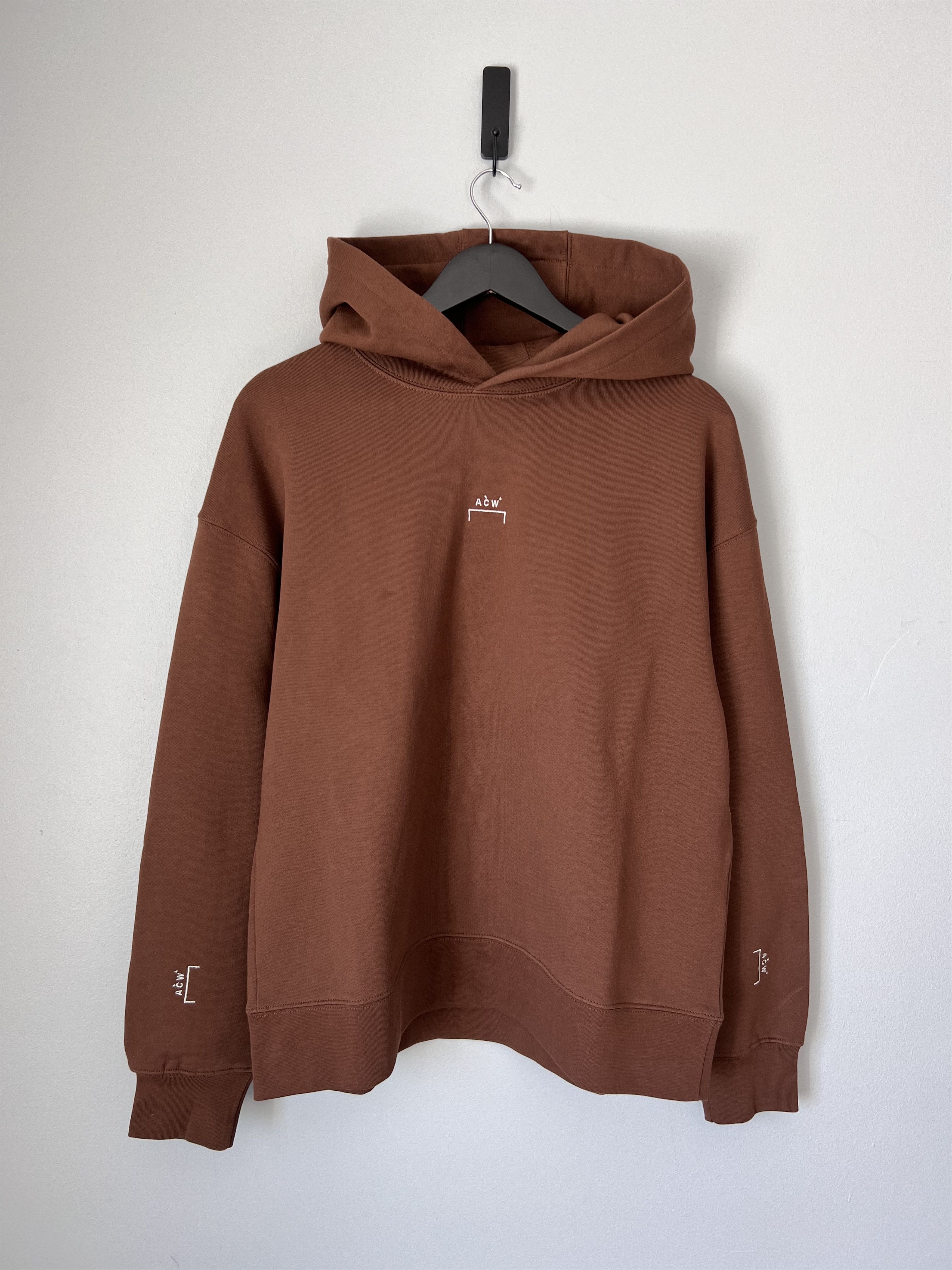 A-COLD-WALL* A Cold Wall Bracket Knitted Essential Hoodie in Brown Size US M / EU 48-50 / 2 - 1 Thumbnail