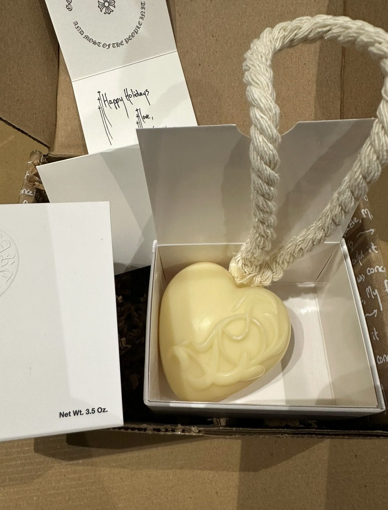 Chrome Hearts Chrome Hearts Soap on a rope *VIP* Holiday gift Rose 