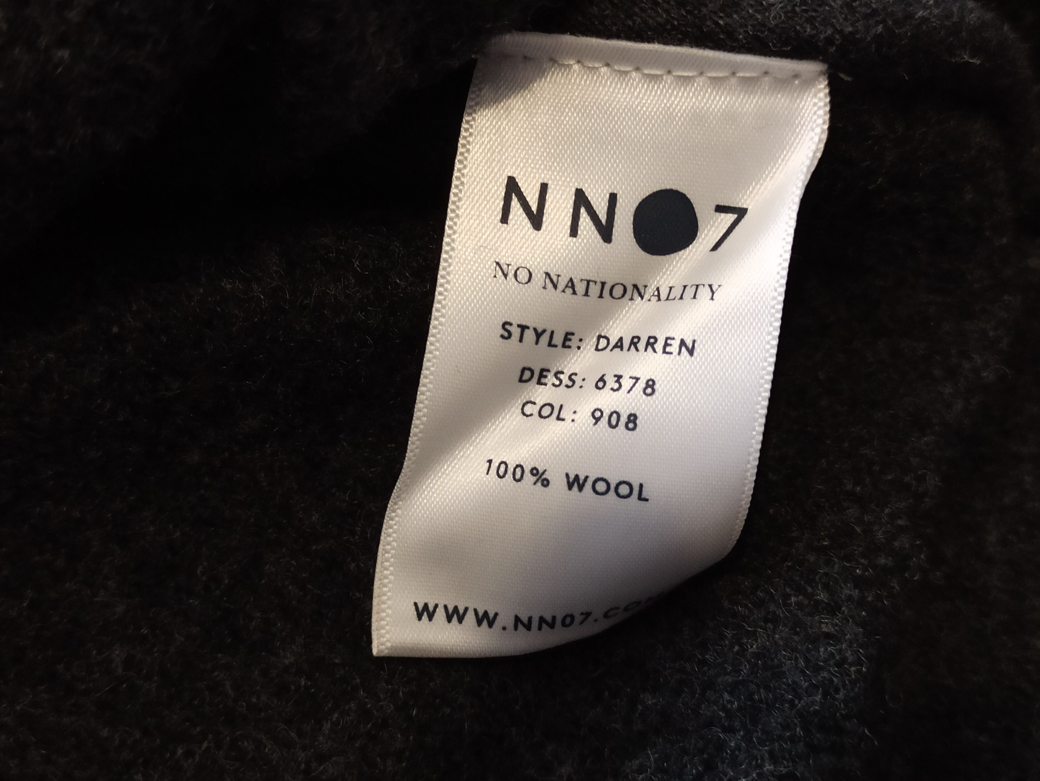 NN07 Nn07 Darren Unstructured Boiled Wool Blazer Size 48S - 3 Thumbnail