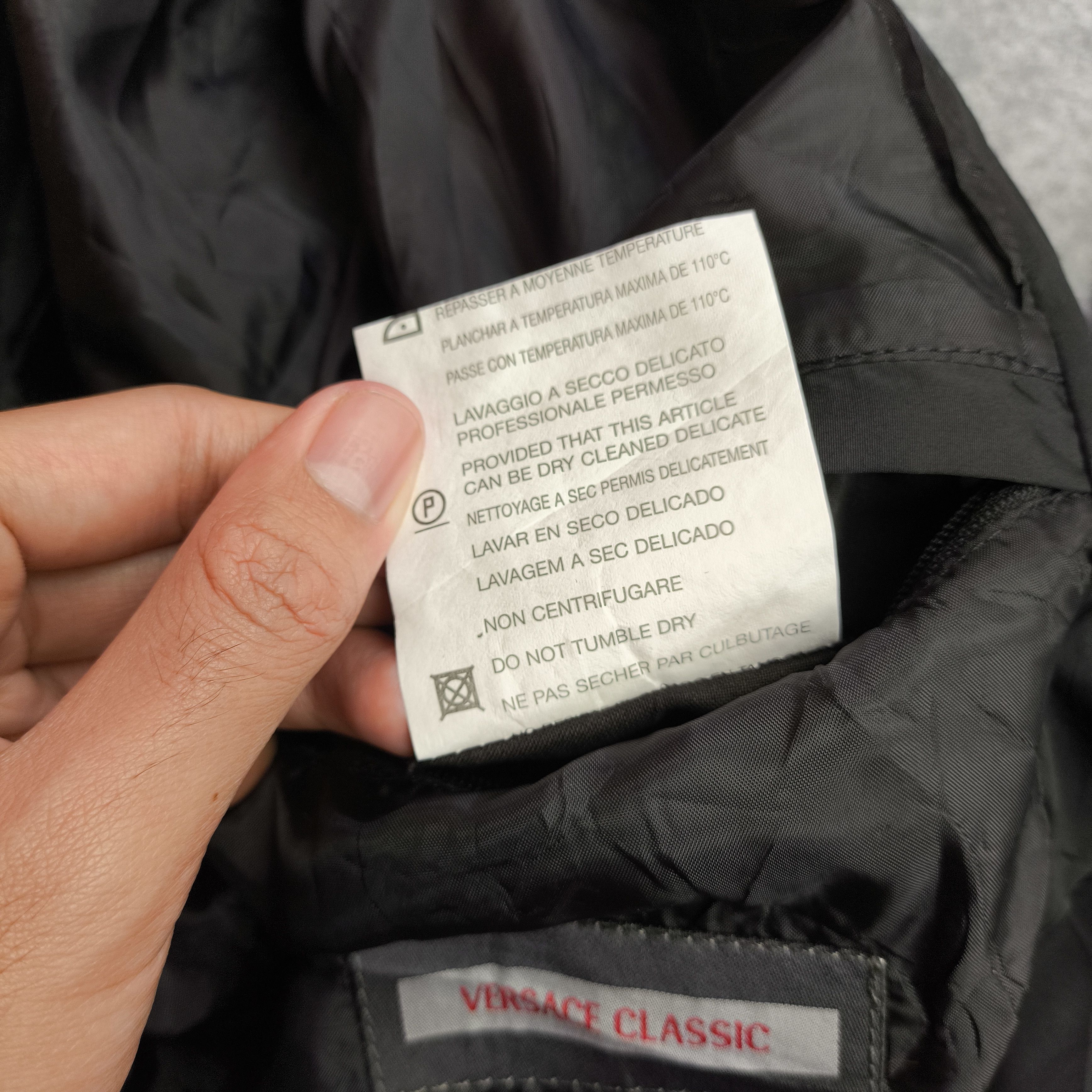 Versace Versace classic convertible casual/bomber jacket Size US M / EU 48-50 / 2 - 11 Thumbnail