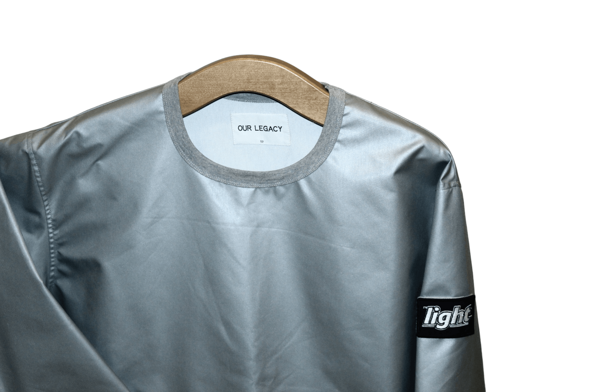 Our Legacy GRAIL💥Our Legacy AW14 Silver Reflective Pullover Jacket Size US XL / EU 56 / 4 - 17 Thumbnail
