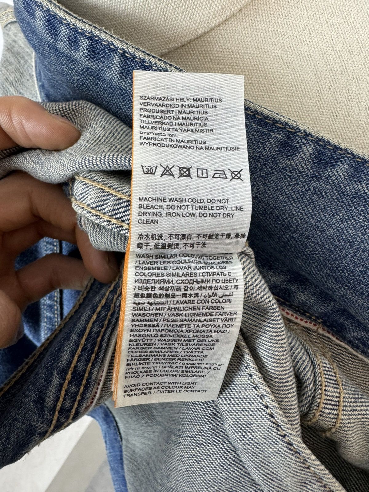 Superdry Superdry Army Division Denim Jacket biker motorcycle JKT Size US M / EU 48-50 / 2 - 17 Thumbnail