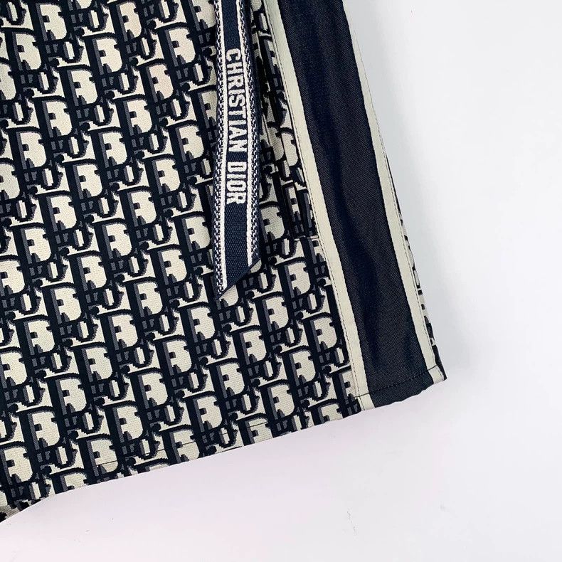 Dior Dior Color-matched logo jacquad full-print casual shorts Size 24" / US 00 / IT 34 - 5 Thumbnail