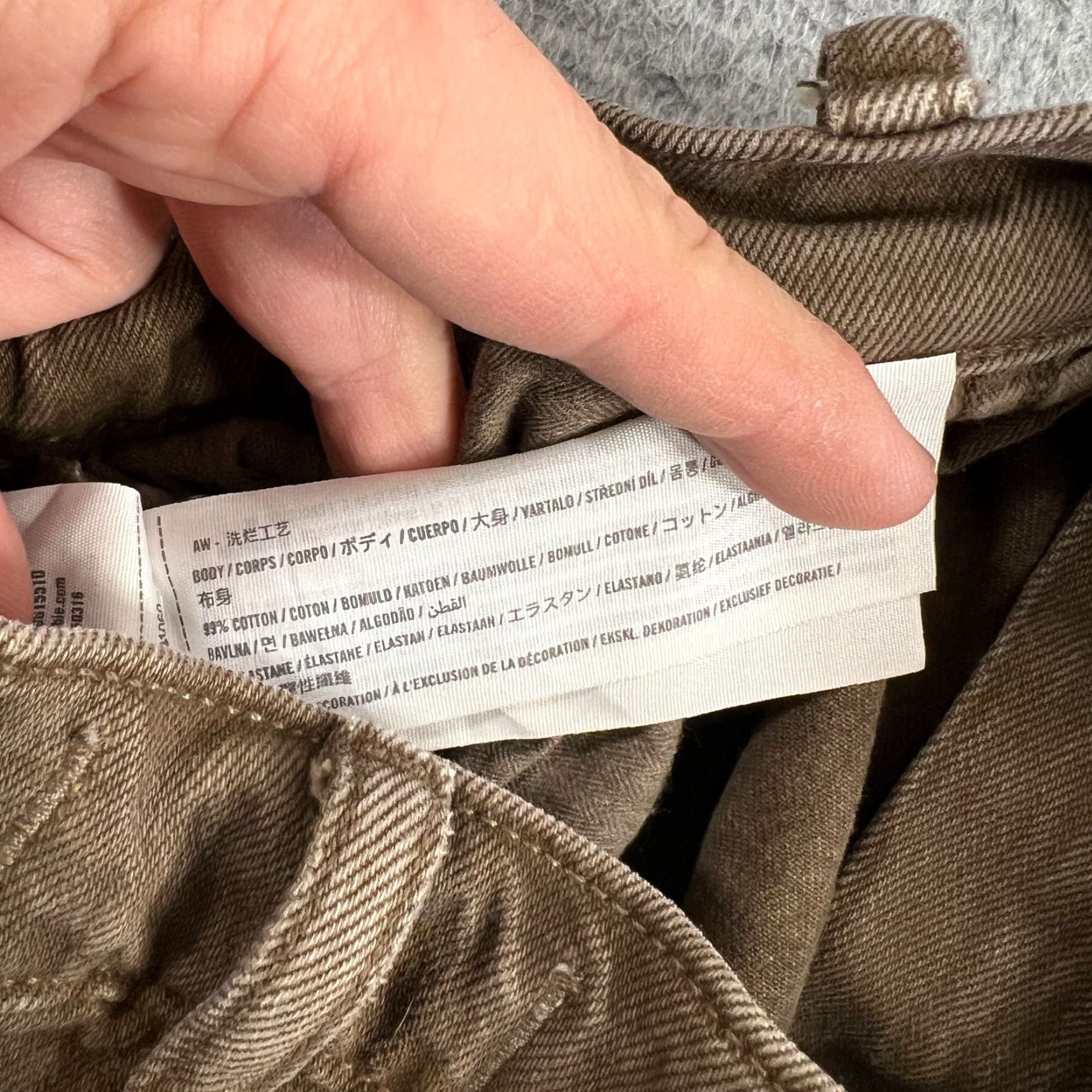 Abercrombie & Fitch Abercrombie & Fitch Jeans Womens 4 Straight 90s Ultra High Rise Denim Cotton Spandex 5-Pocket Brown Size 27" / US 4 / IT 40 - 7 Thumbnail