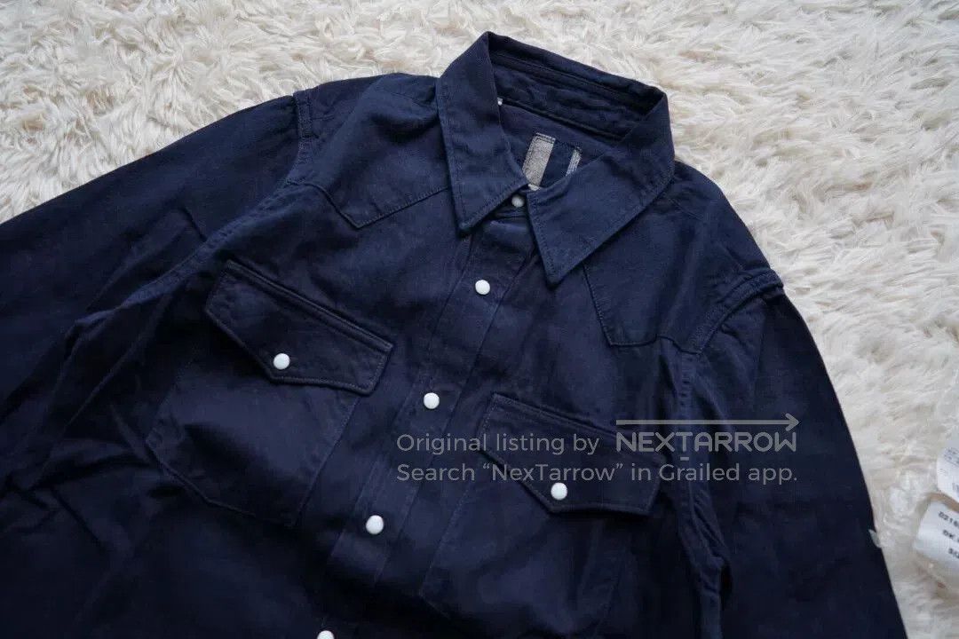 Visvim visvim ICT One Wash Natural Dye Shirt. Size US S / EU 44-46 / 1 - 1 Thumbnail