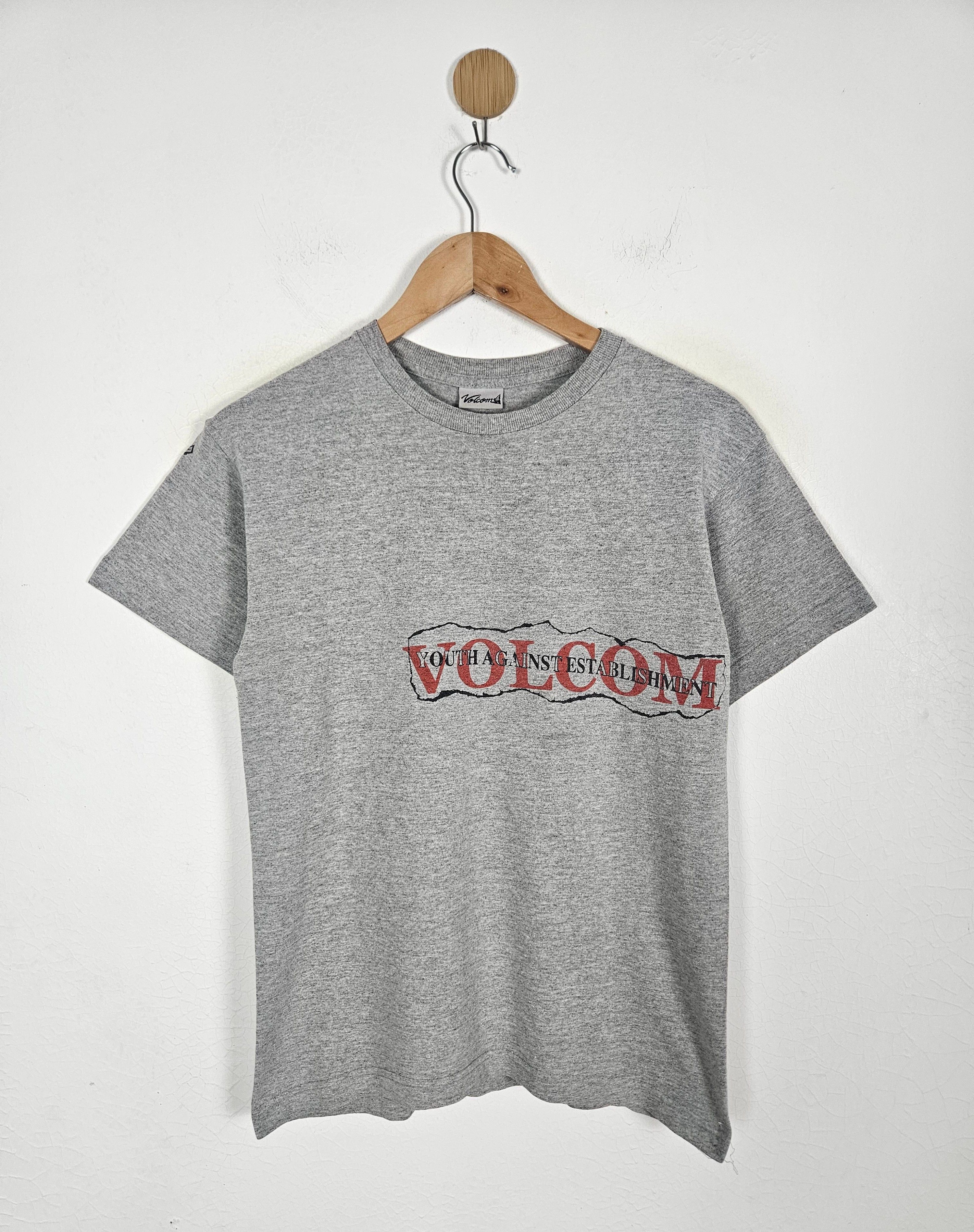 Vintage × Volcom Vintage 90s Volcom Stone Skateboard shirt Size S / US 4 / IT 40 - 1 Thumbnail