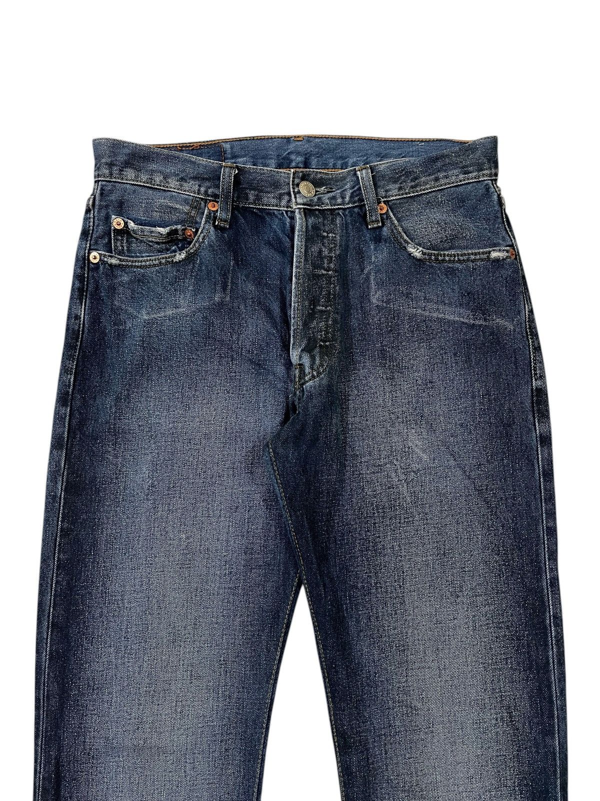 Levi's Vintage 2000's Levi's 501 Button Fly C182 Jeans Denim Size US 30 / EU 46 - 3 Thumbnail