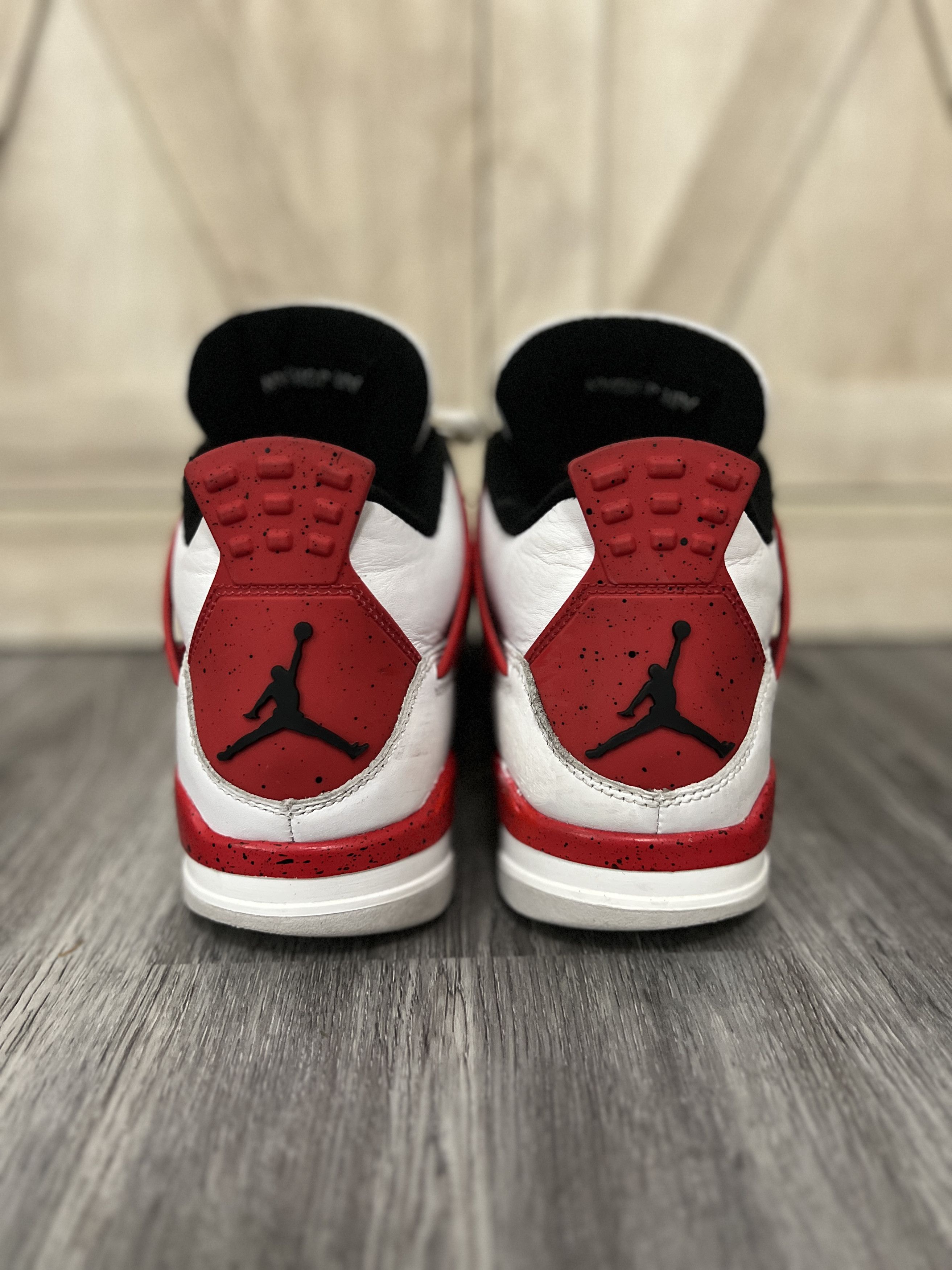 Jordan Brand Jordan 4 Retro Red Cement Size US 9 / EU 42 - 5 Thumbnail