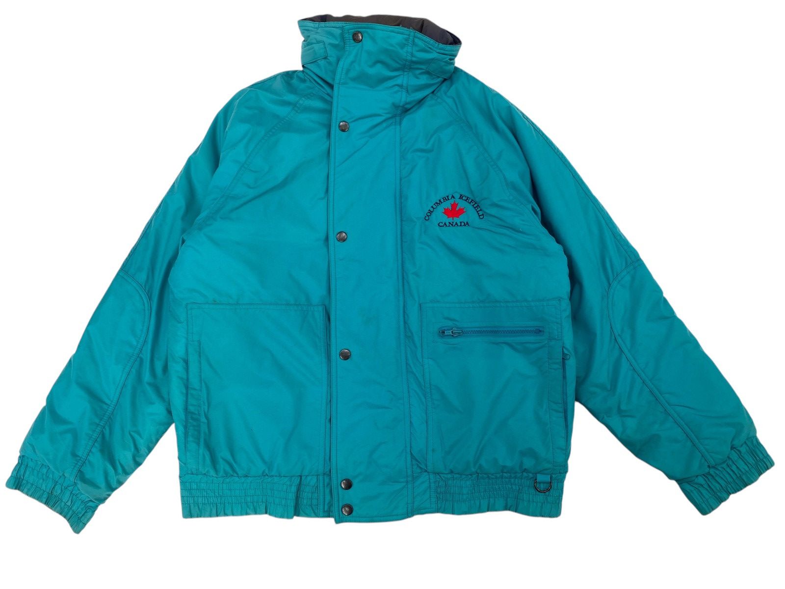 Vintage Vtg Hack Sport Vancouver Canada Down Jacket Zip Up Size US M / EU 48-50 / 2 - 1 Thumbnail