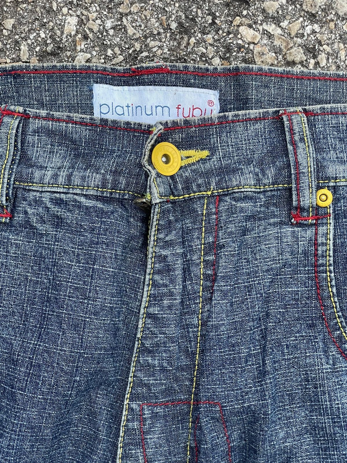 Fubu Fubu x Harlem Globetrotters Baggy Jeans Streetwear Size US 36 / EU 52 - 9 Thumbnail