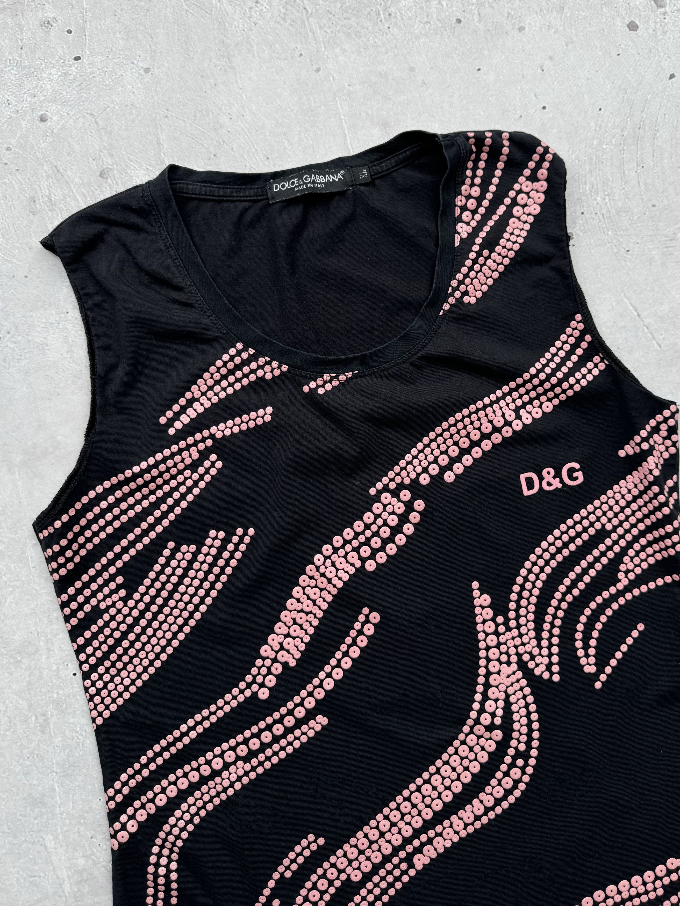 Vintage Dolce & Gabbana Vintage Tank Top Size M / US 6-8 / IT 42-44 - 2 Thumbnail