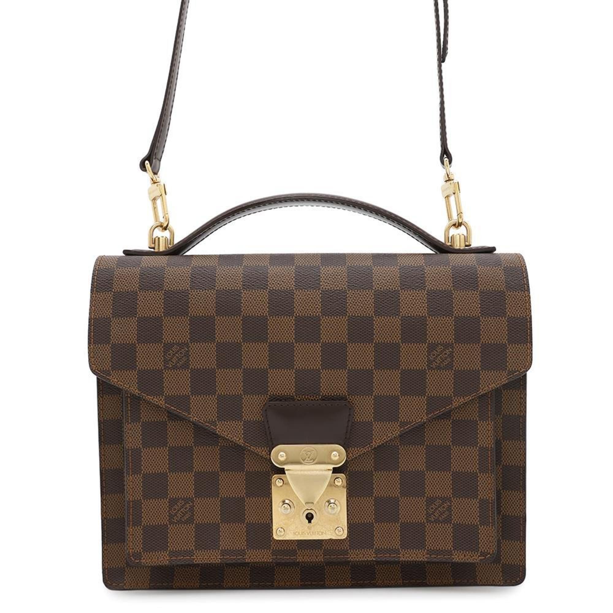 Louis Vuitton Handbag Damier Ebene Monceau Spo N48088 2Way Shoulder Bag Special Order, Women's