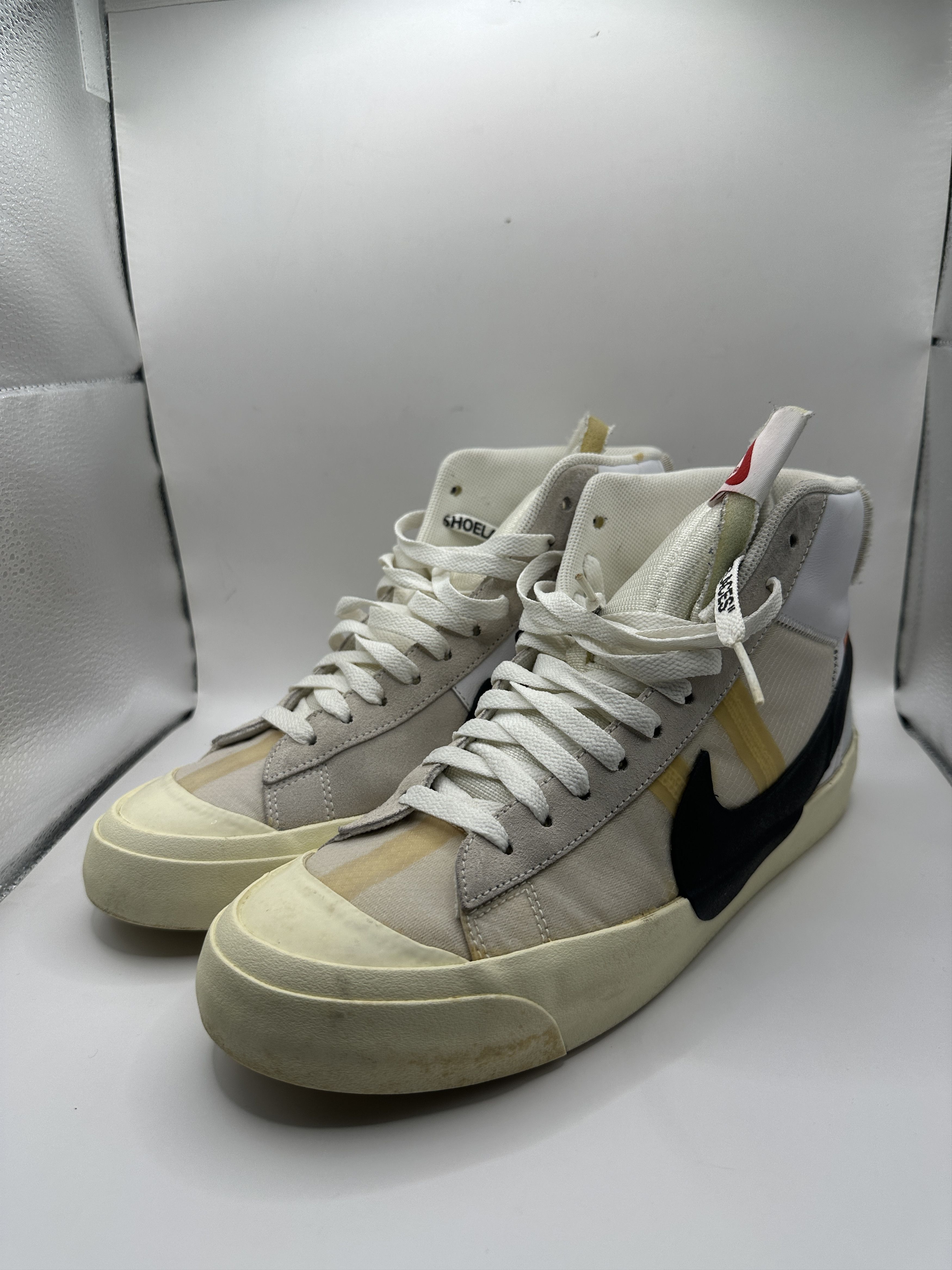 Nike × Off-White Nike Blazer Off White Size US 10 / EU 43 - 1 Thumbnail