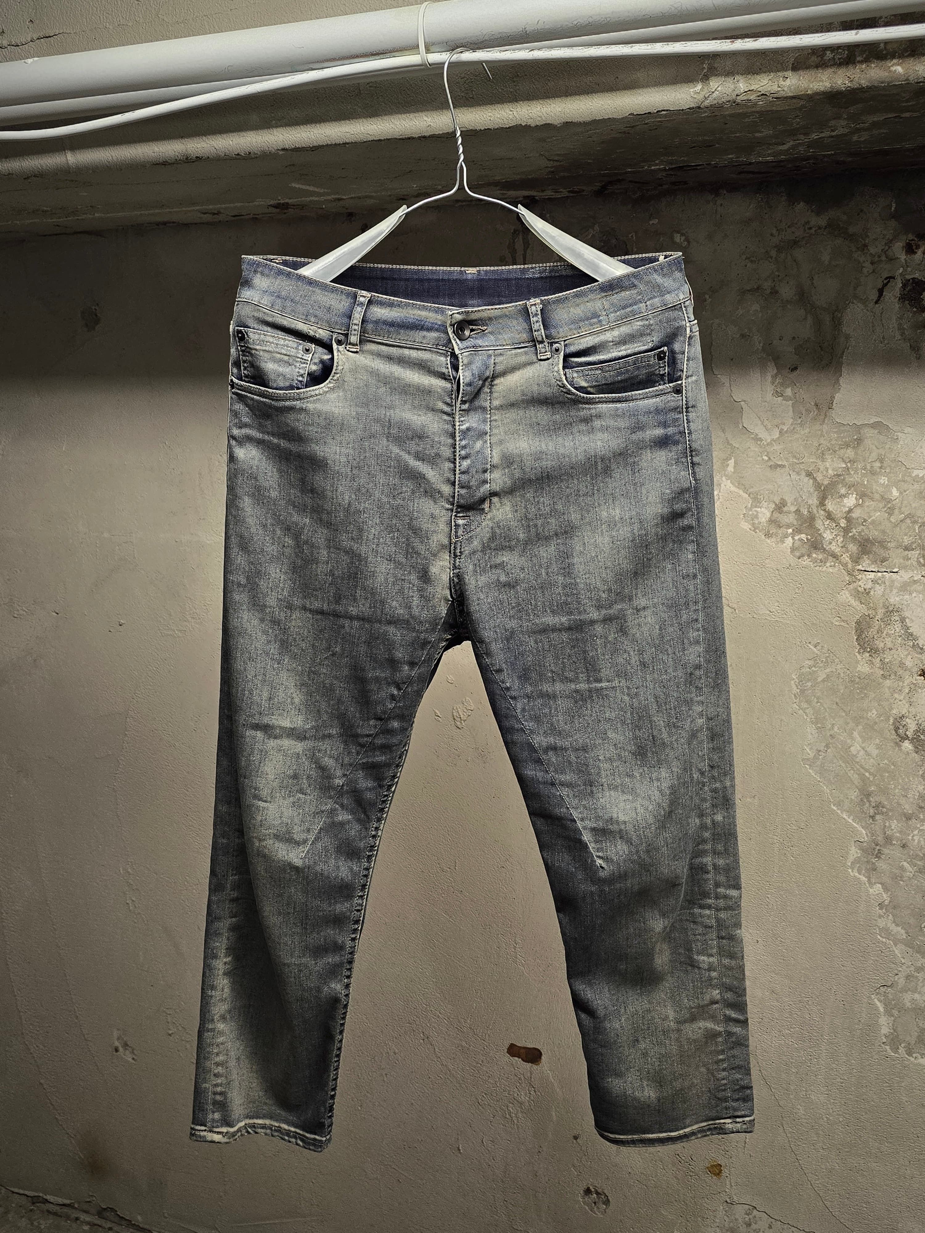 Rick Owens Rick Owens DRKSHDW Berlin Cropped Denim Size US 31 - 1 Thumbnail