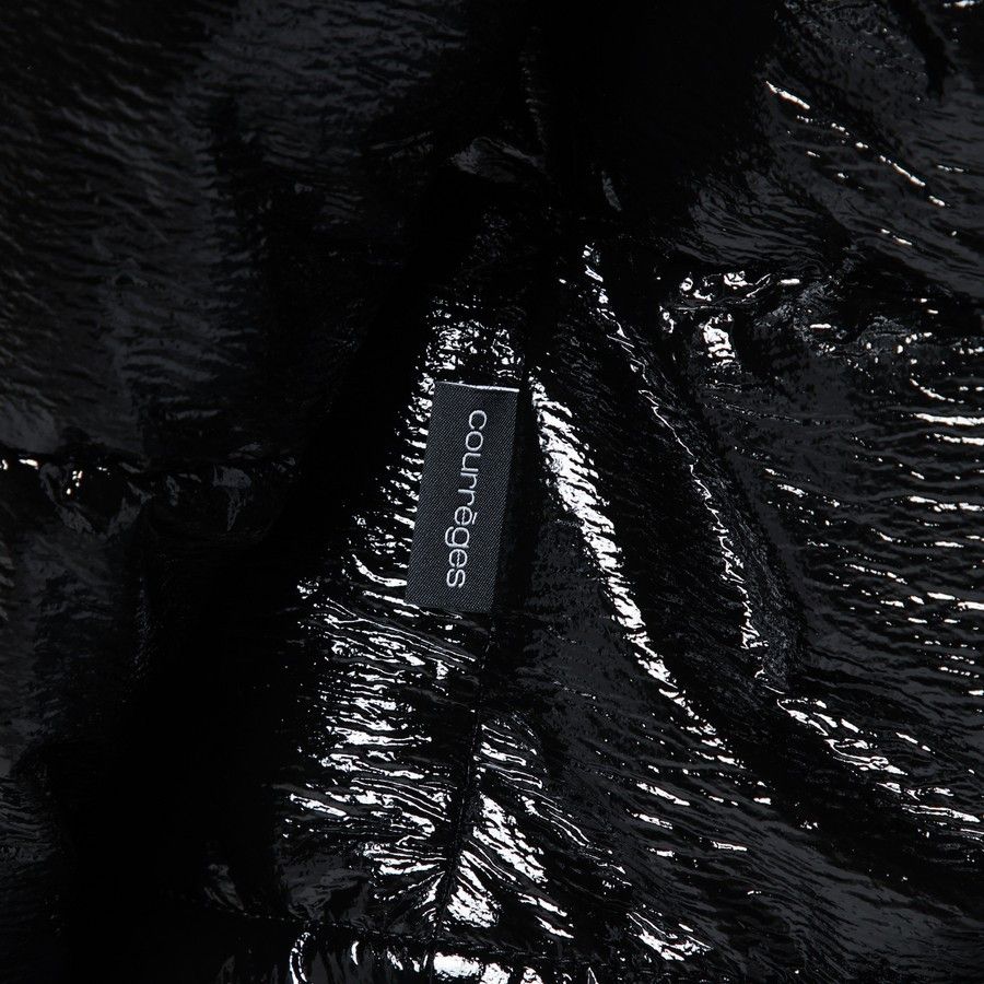Courreges o1d2blof0824 Shiny Down Jacket in Black Size M / US 6-8 / IT 42-44 - 4 Thumbnail