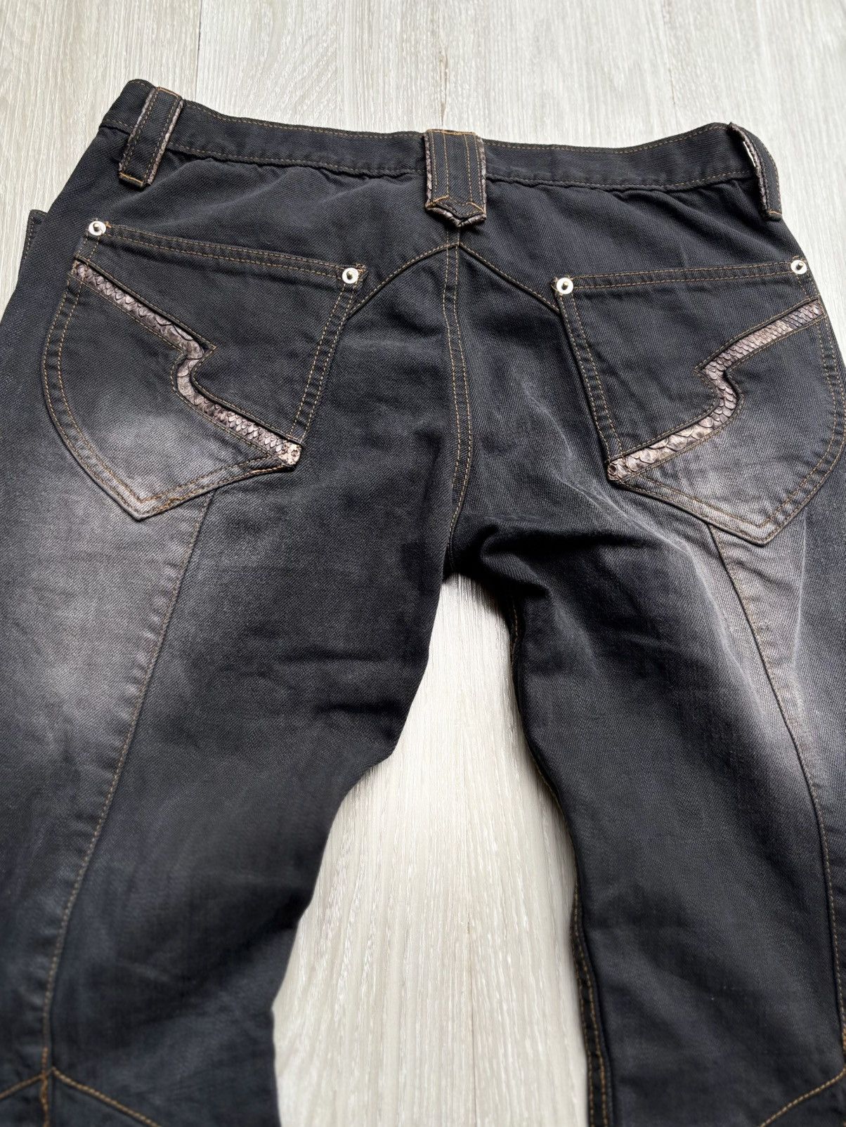 semanticdesign SEMANTIC DESIGN lace-up jeans Size US 29 - 7 Thumbnail