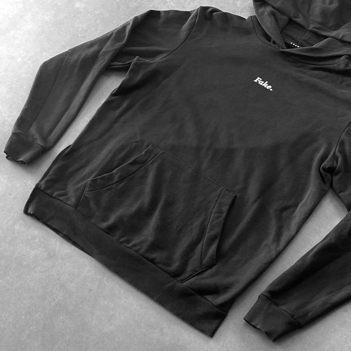 Ksubi ➕ORIGINAL “ FAKE “ HOODIE W/ EMBROIDERY DETAIL & SIDE STITCH Size US M / EU 48-50 / 2 - 6 Thumbnail