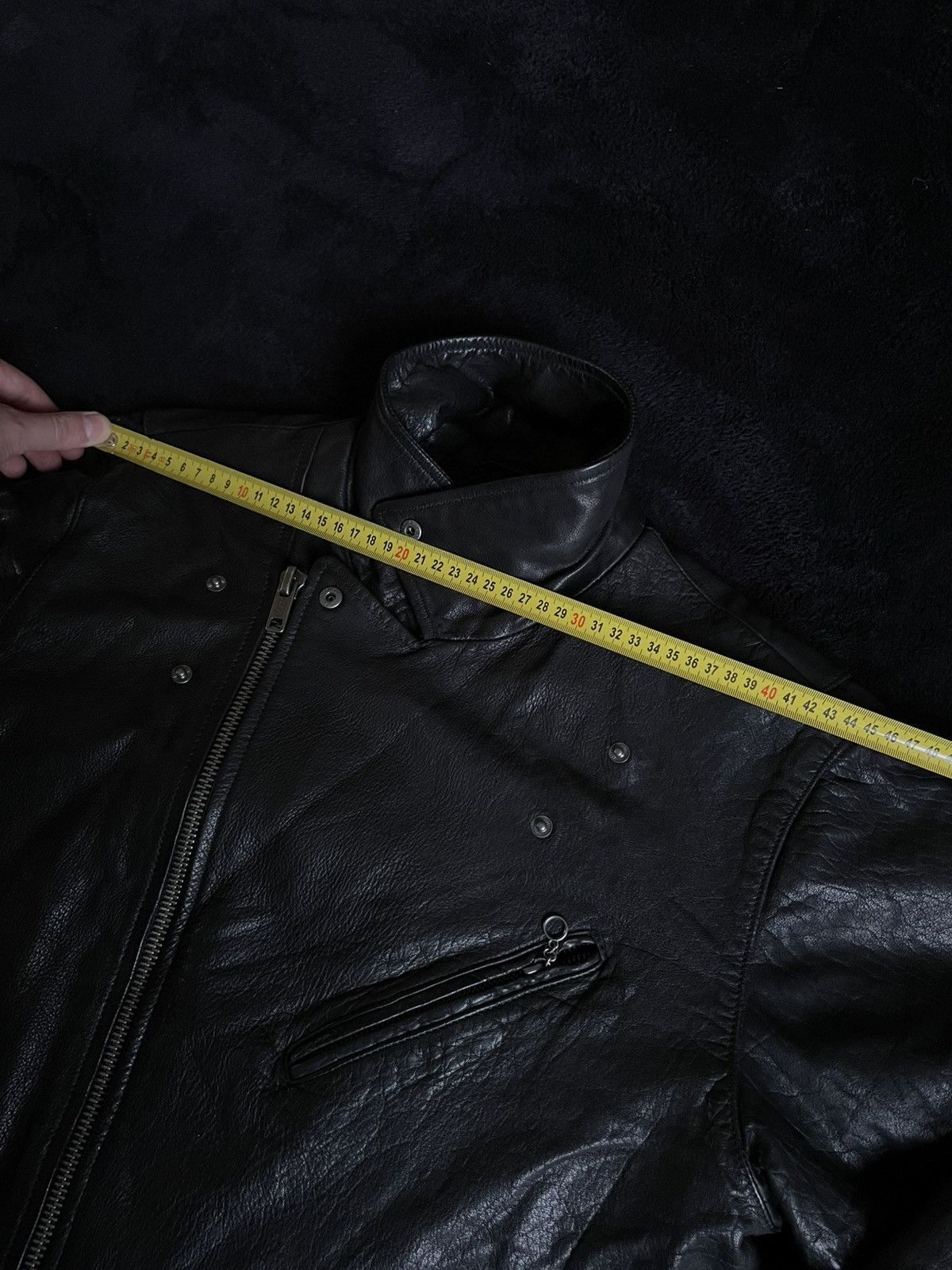 Levi's Vintage 00s Levi‘s Leather Jacket Avant-garde Size S Size S / US 4 / IT 40 - 12 Thumbnail