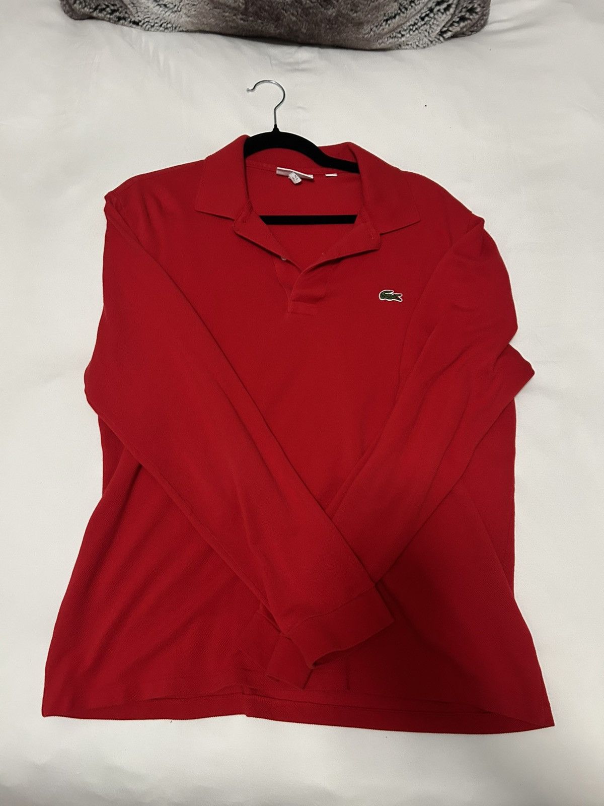 Lacoste Men’s Lacoste long sleeve cotton shirt Size US L / EU 52-54 / 3 - 1 Thumbnail