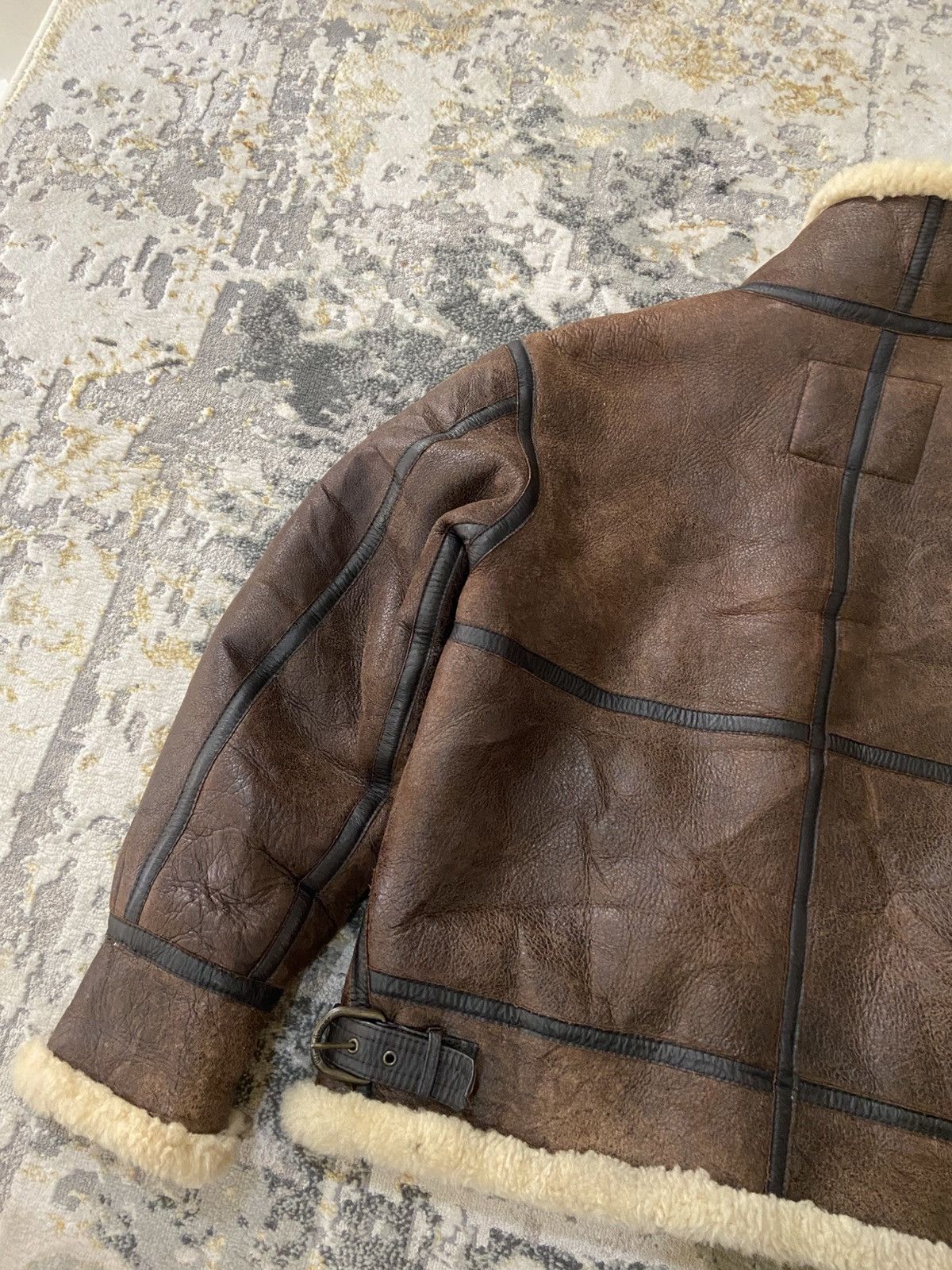 Vintage VINTAGE B3 WIND ARMOUR SHEEPSKIN SHERPA Size US L / EU 52-54 / 3 - 14 Thumbnail