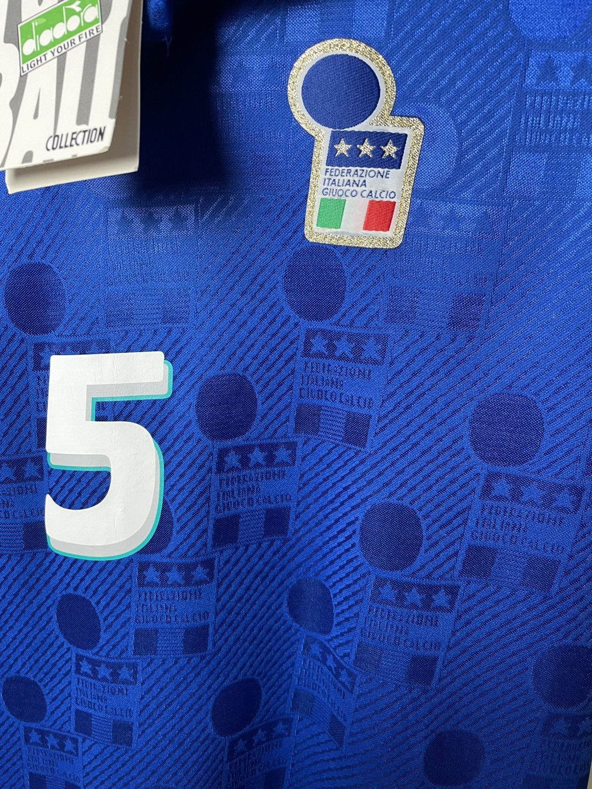 Diadora Vintage 1994 Soccer Jersey Paulo Maldini Italia Size XL Size US XL / EU 56 / 4 - 4 Thumbnail