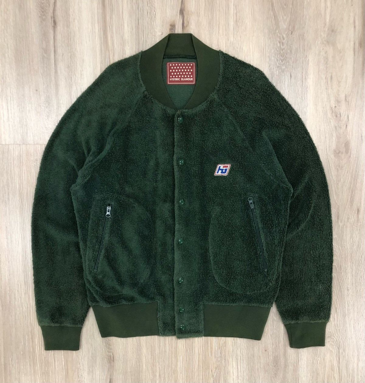 Hysteric Glamour Hysteric Glamour HG Towel Fabric Bomber Jacket Size US L / EU 52-54 / 3 - 1 Thumbnail