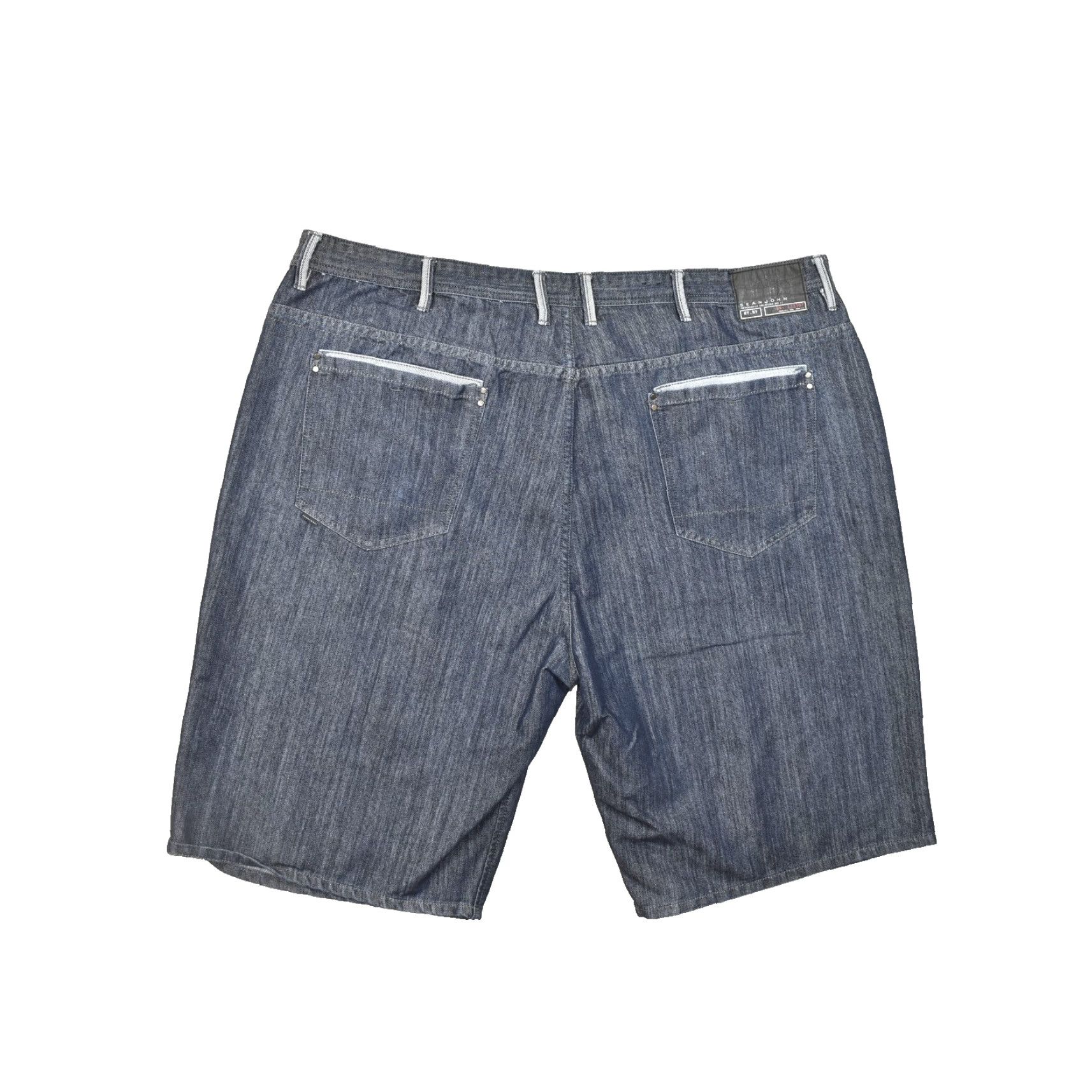 Sean John Sean John Men's Denim Shorts Blue Cotton Blend Baggy Hip Hop 50 Waist Casual 50B Men Baggy Hip Hop Shorts Size US 34 / EU 50 - 2 Thumbnail