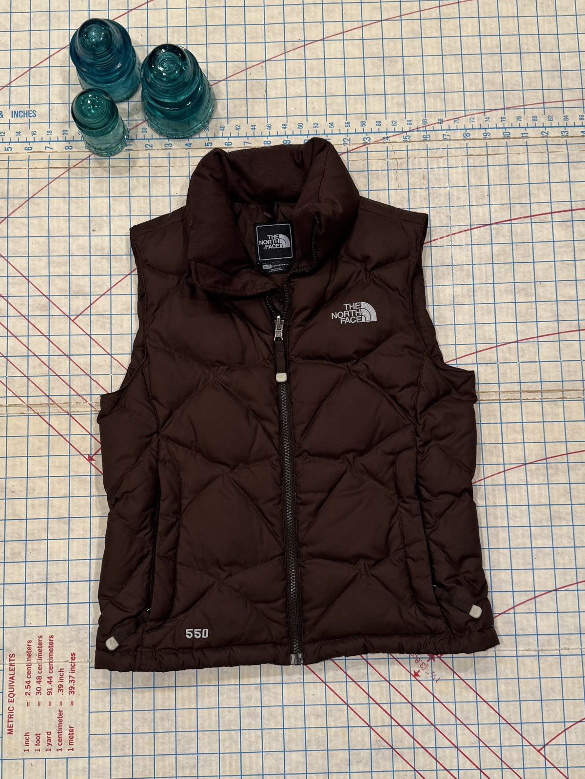 The North Face The North Face 550 Puffer Vest Brown Women’s Size XS Size XS / US 0-2 / IT 36-38 - 1 Thumbnail