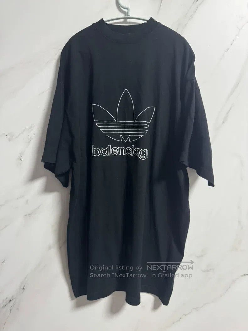 Balenciaga Balenciaga Black short-sleeve T-shirt Size US M / EU 48-50 / 2 - 1 Thumbnail
