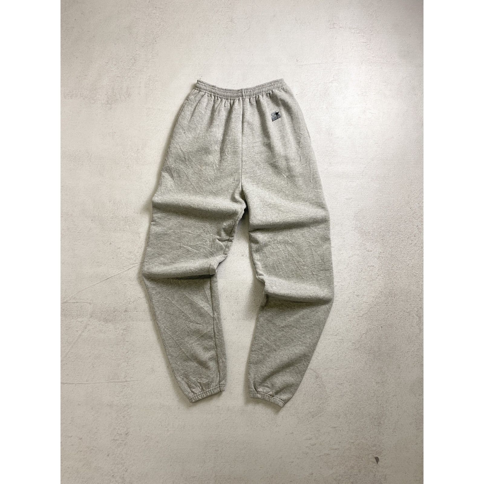 Starter Vintage 90s Starter Grey Regular Sweatpants - Men's Small Size US 32 / EU 48 - 1 Thumbnail