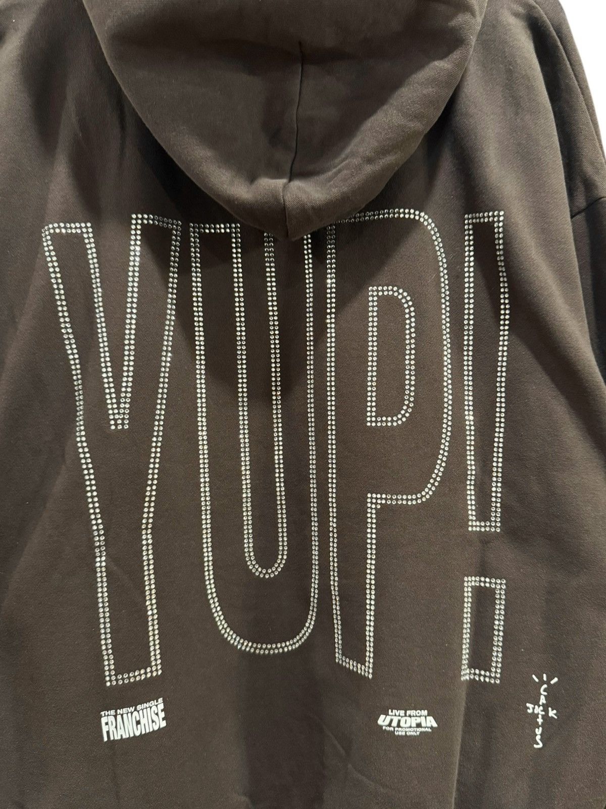 Travis Scott Travis Scott YUP! Hoodie Brown Size US XL / EU 56 / 4 - 4 Thumbnail
