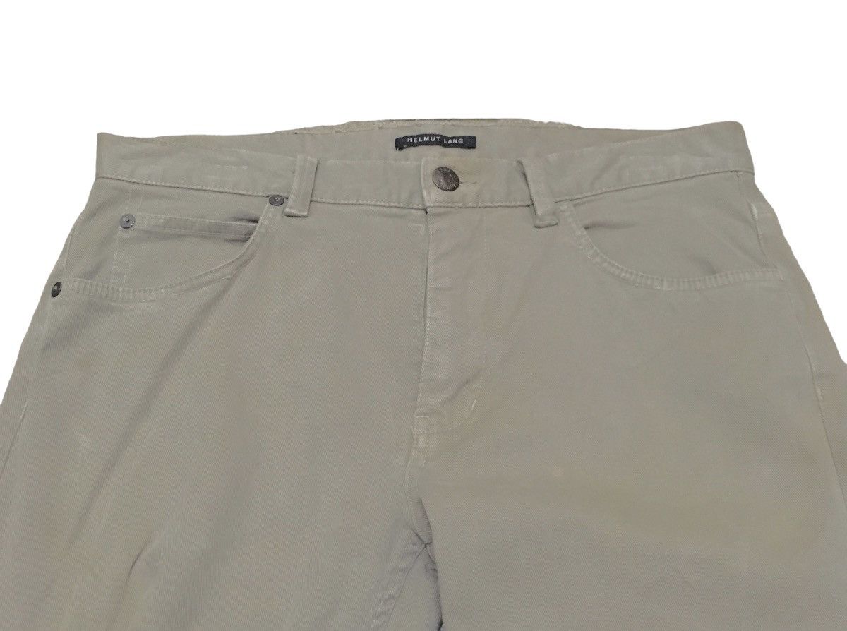 Helmut Lang Rare Design Vintage Brand Helmut Lang Ripped Pants 2000s Size US 31 - 6 Thumbnail