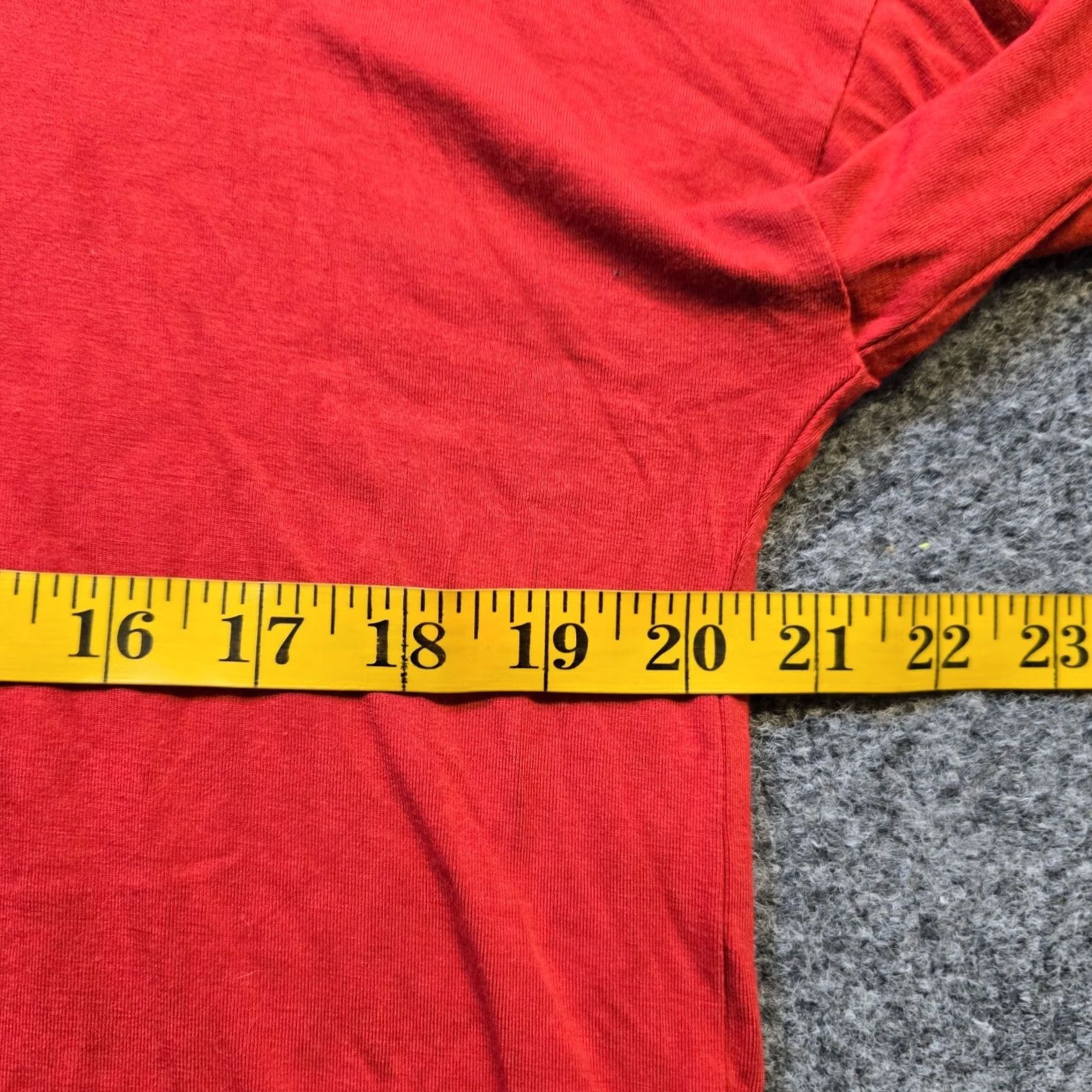 Madewell Madewell Top Womens Medium Orange Turtleneck Stretch Minimalist Casual Shirt Cropped Long Sleeve Regular Fit Holiday, Fall, Spring, Winter Womens Size M / US 6-8 / IT 42-44 - 5 Thumbnail