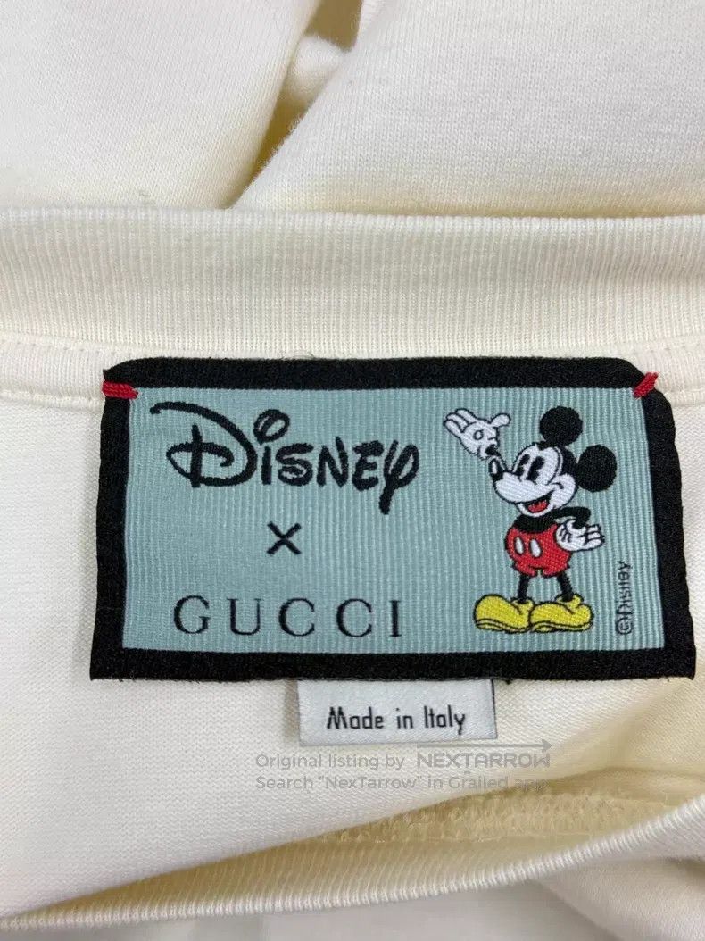 Gucci Gucci White Mickey print short-sleeved T-shirt Size US S / EU 44-46 / 1 - 4 Thumbnail
