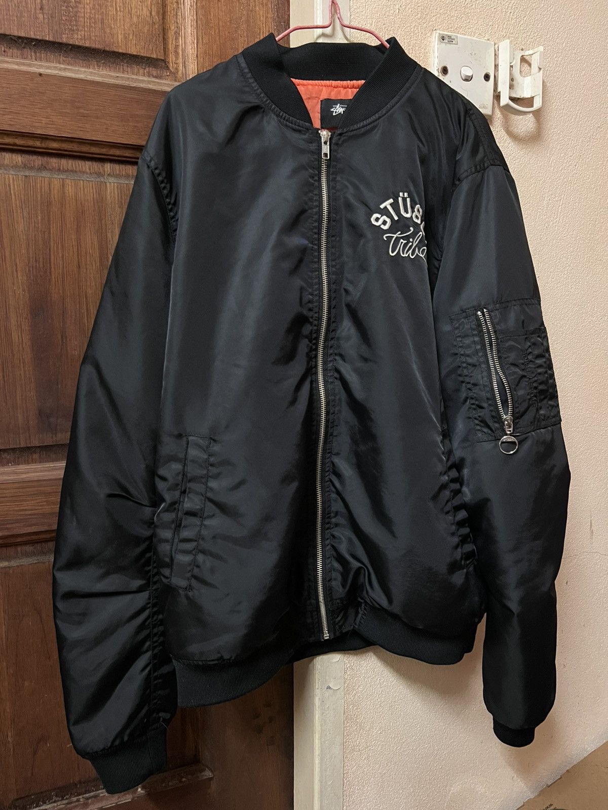 Stussy Stussy world tribe bomber jacket Size US M / EU 48-50 / 2 - 1 Thumbnail