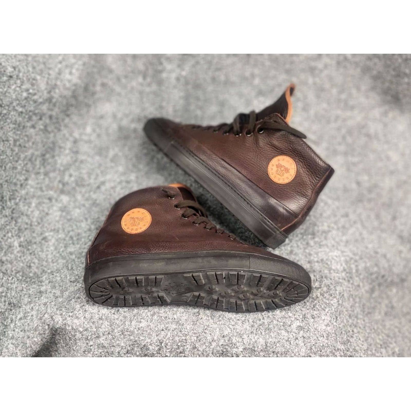 Vintage Benci Brothers scrambler Fur-lined brown Italian leather boots Sneakers - Boots - 8 - Brown - Fur - Leather - Italy - Vintage No - Women - Sneakers Size US 8 / IT 38 - 3 Thumbnail