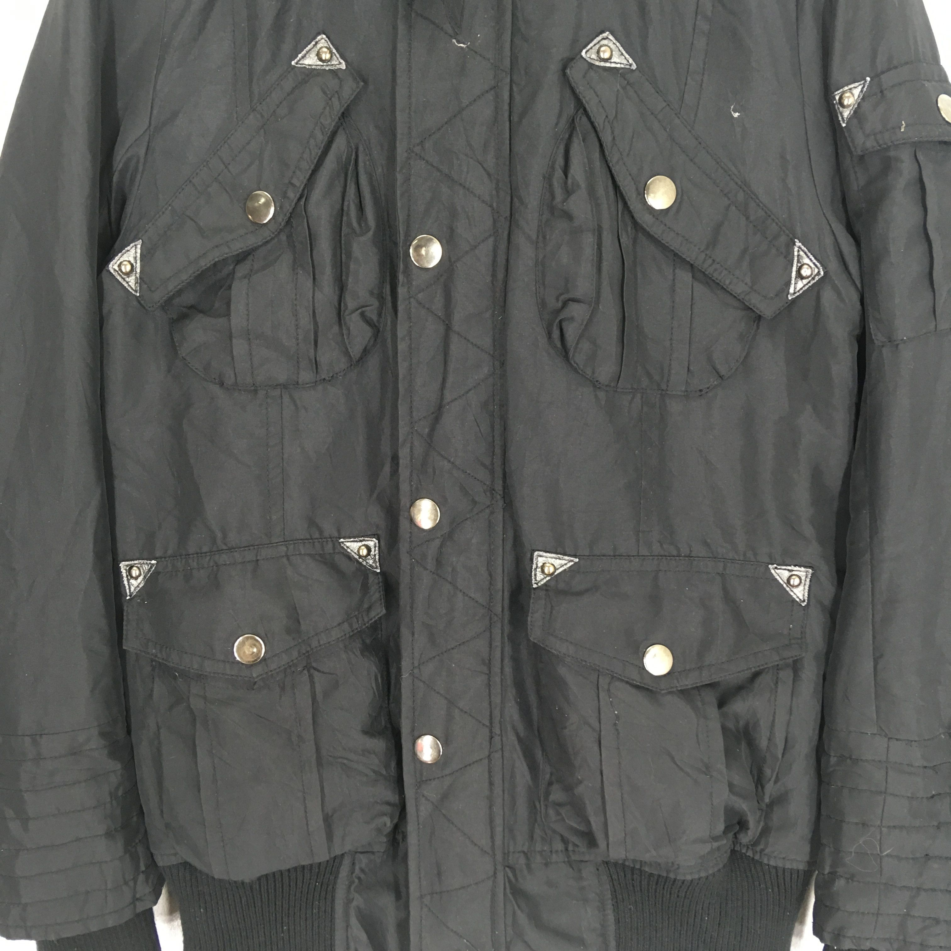If Six Was Nine × PPFM × Vintage Vintage PPFM Japanese Designer Cargo Utility Bomber Jacket Size US S / EU 44-46 / 1 - 6 Thumbnail